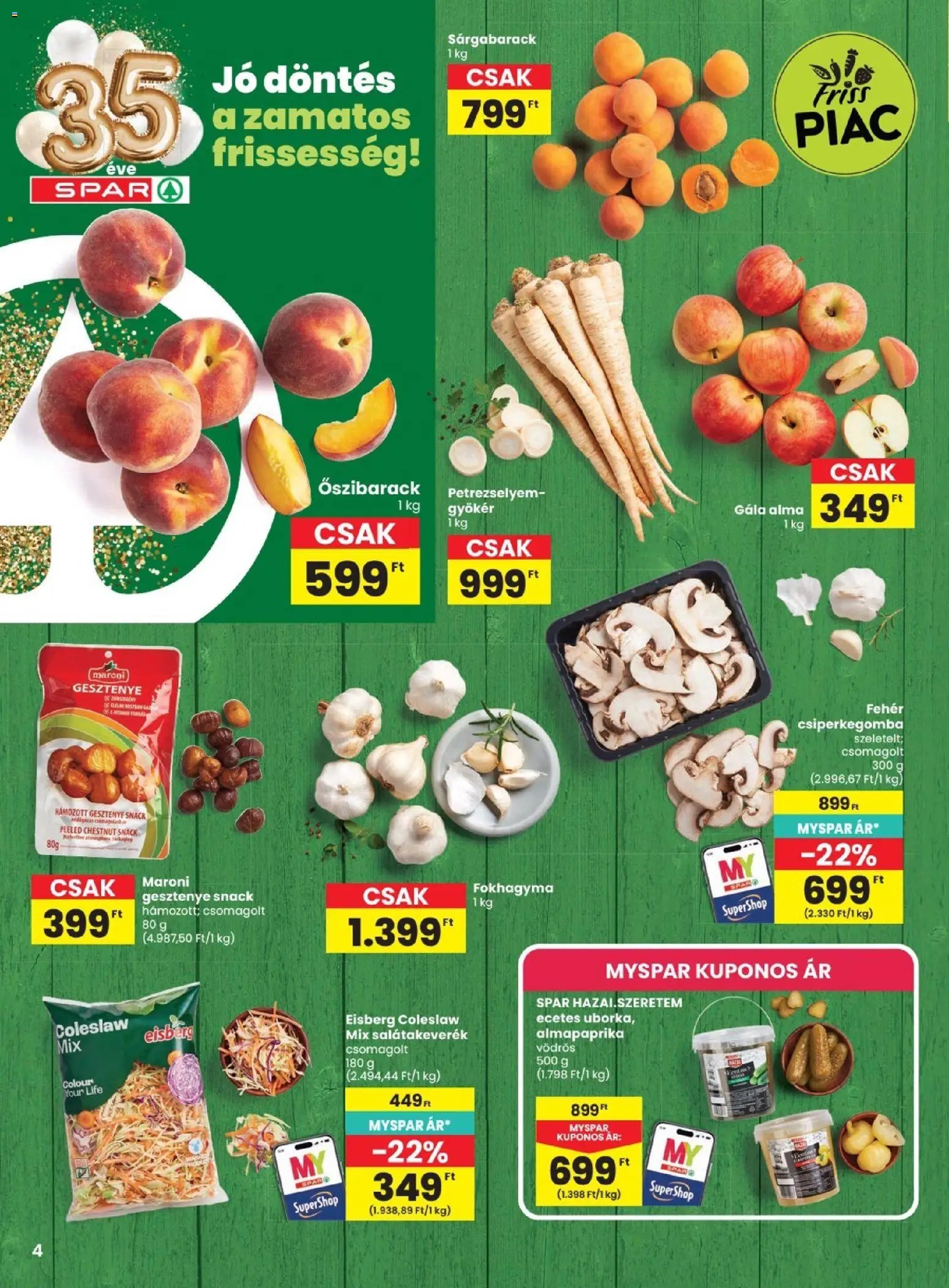 Spar újság 2026.08.27. Spar Szombathely üzletnyitás