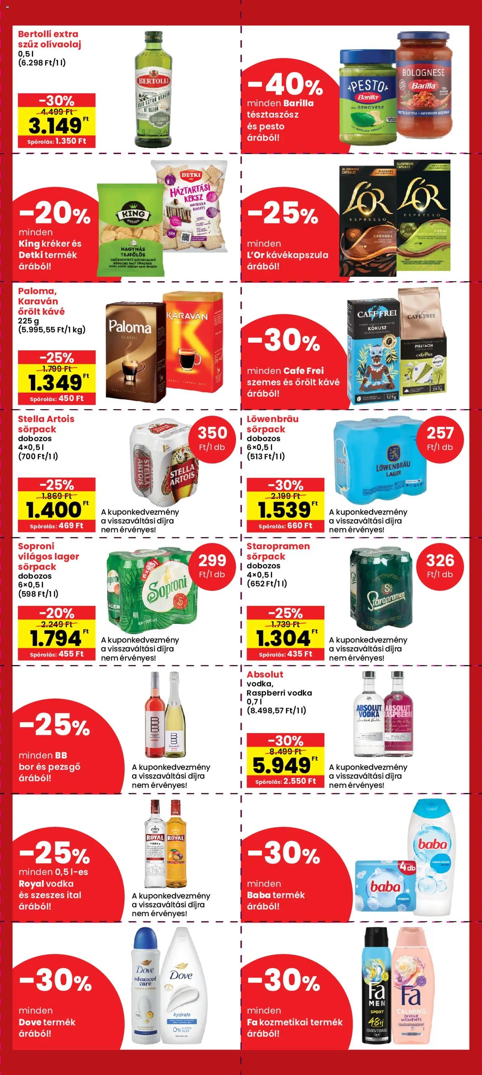 Spar újság 2026.07.02. Spar Kuponnapok