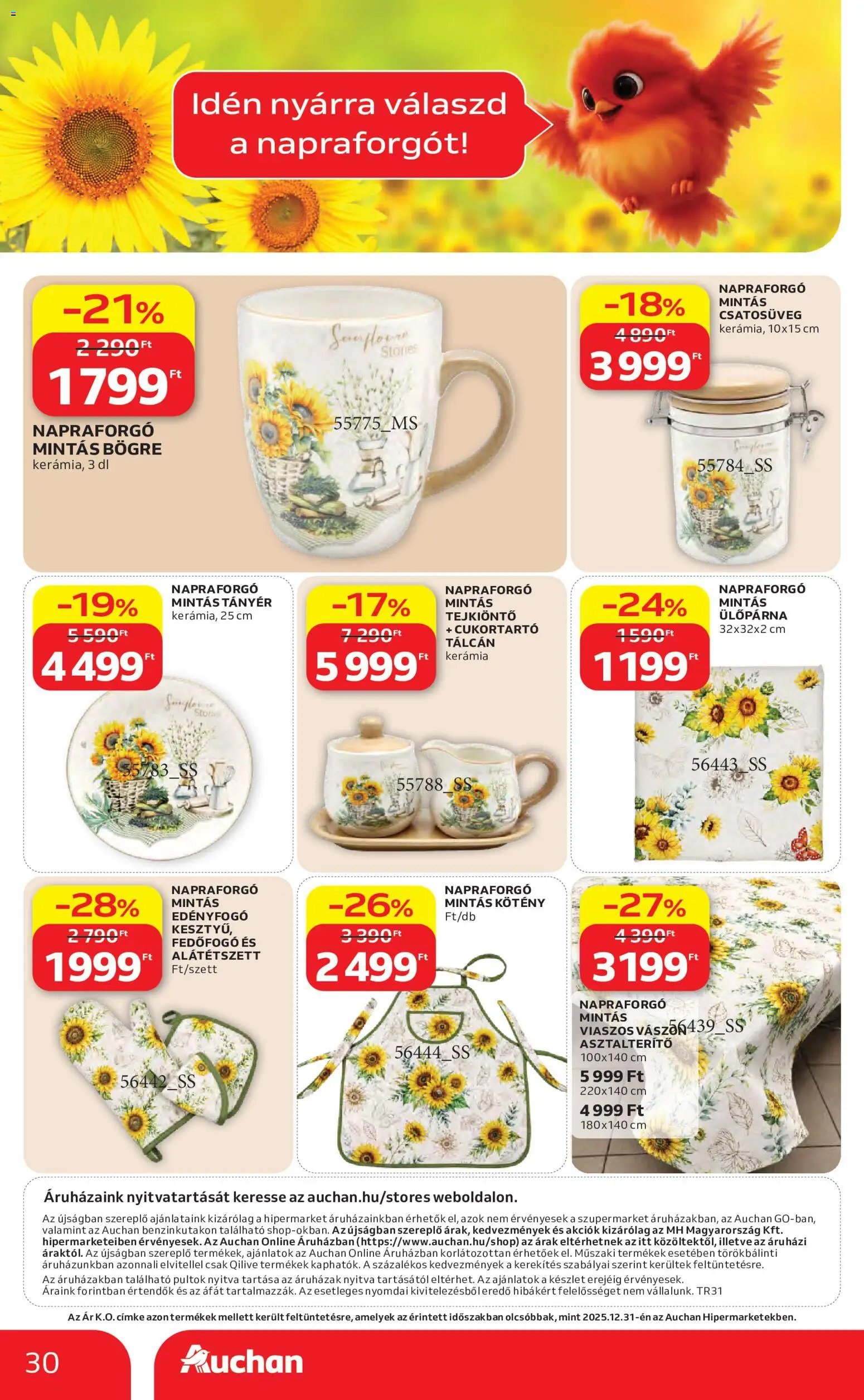Auchan újság 2026.07.30. Auchan akciós újság