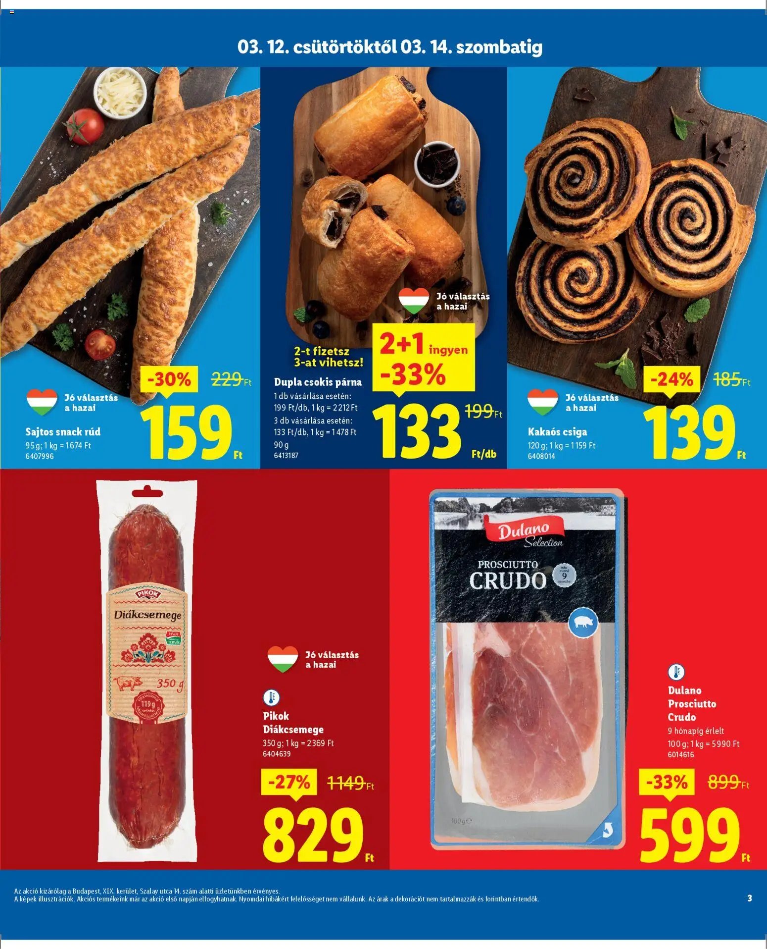 Lidl újság 2026.03.12. Lidl Budapest (2026-03-12 - 2026-03-14)