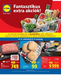 Lidl újság 2026.03.12. Lidl Budapest (2026-03-12 - 2026-03-14)