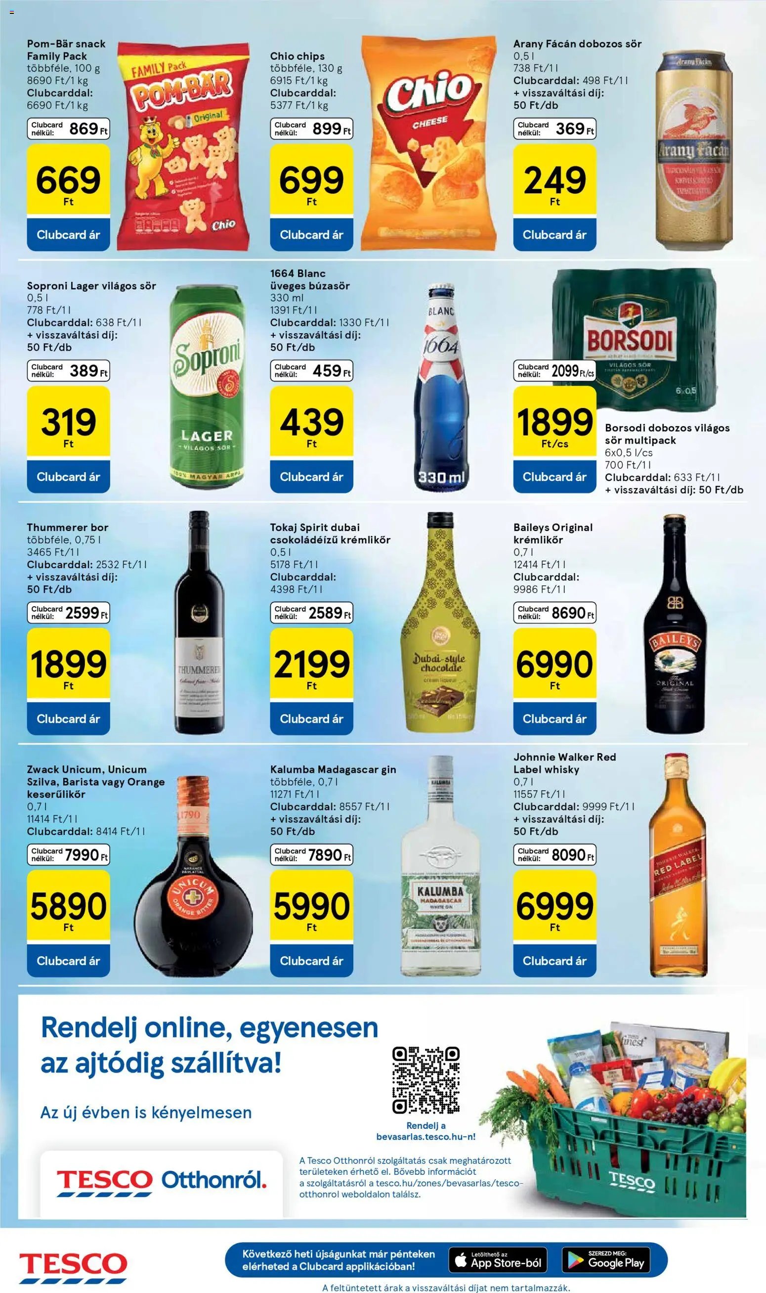 Tesco újság 2026.01.08. Akciós újság Tesco (2026-01-08 - 2026-01-14)