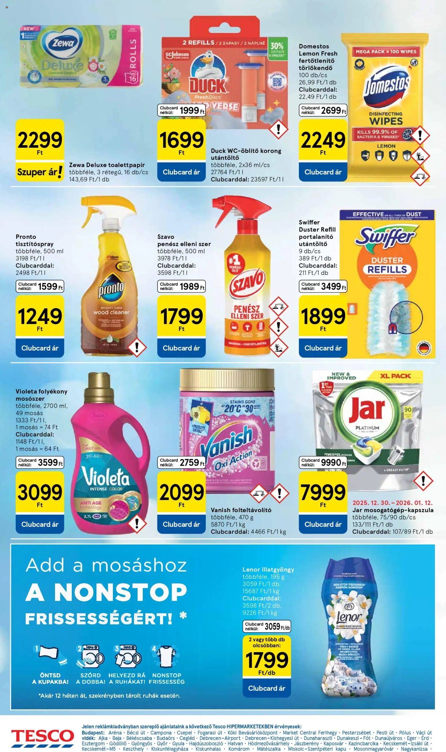 Tesco újság 2026.01.08. Akciós újság Tesco (2026-01-08 - 2026-01-14)