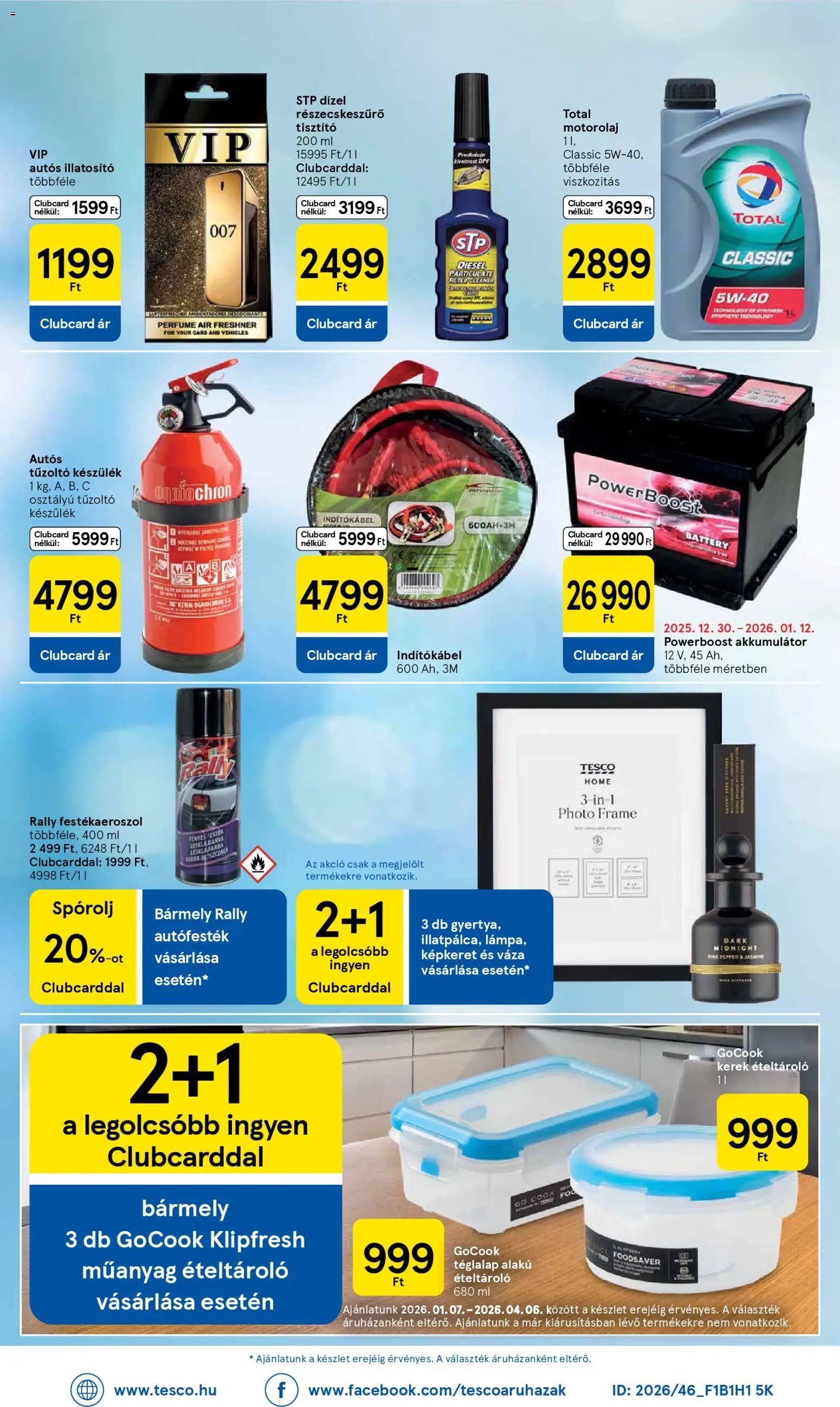 Tesco újság 2026.01.08. Akciós újság Tesco (2026-01-08 - 2026-01-14)