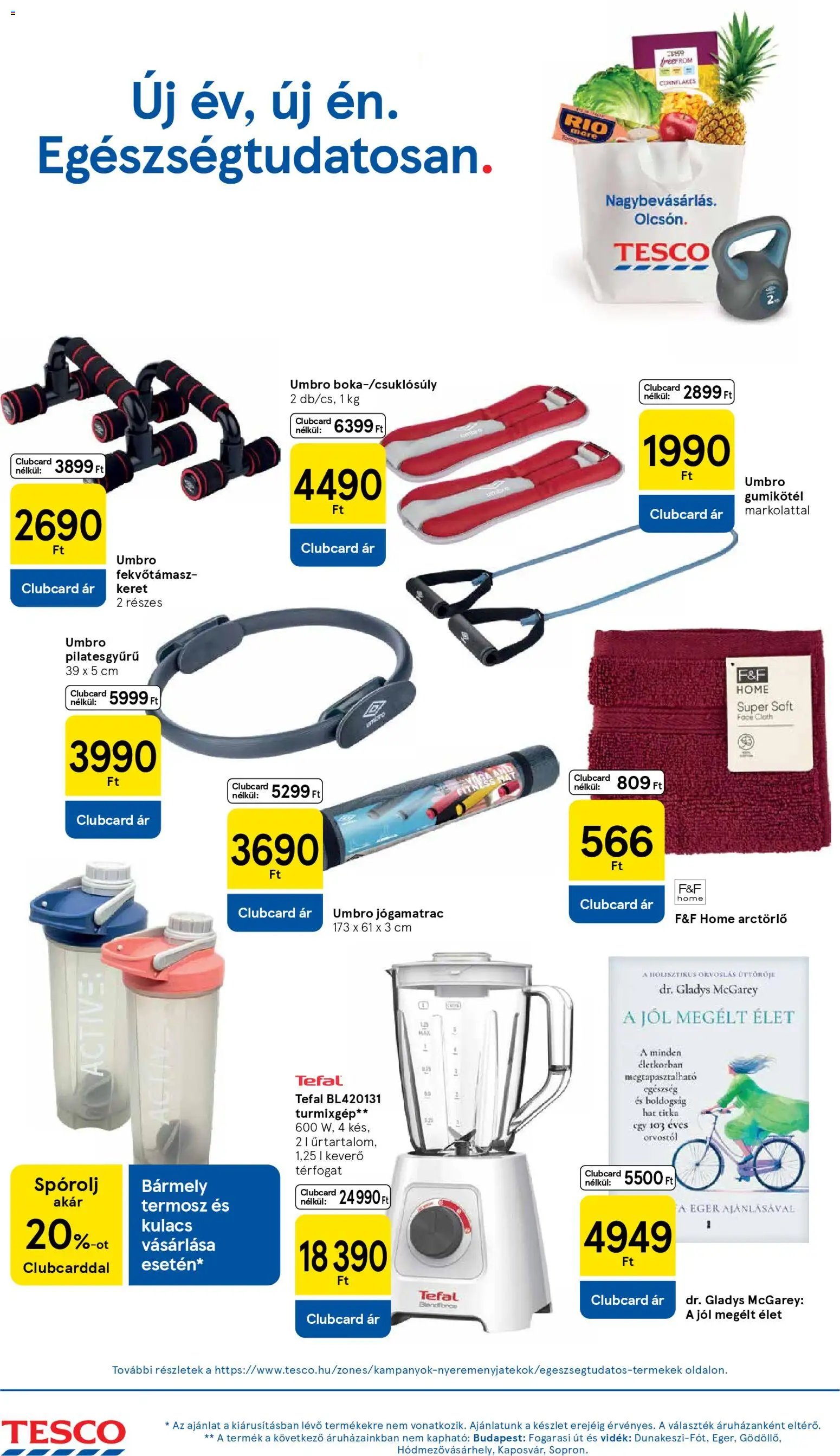 Tesco újság 2026.01.08. Akciós újság Tesco (2026-01-08 - 2026-01-14)