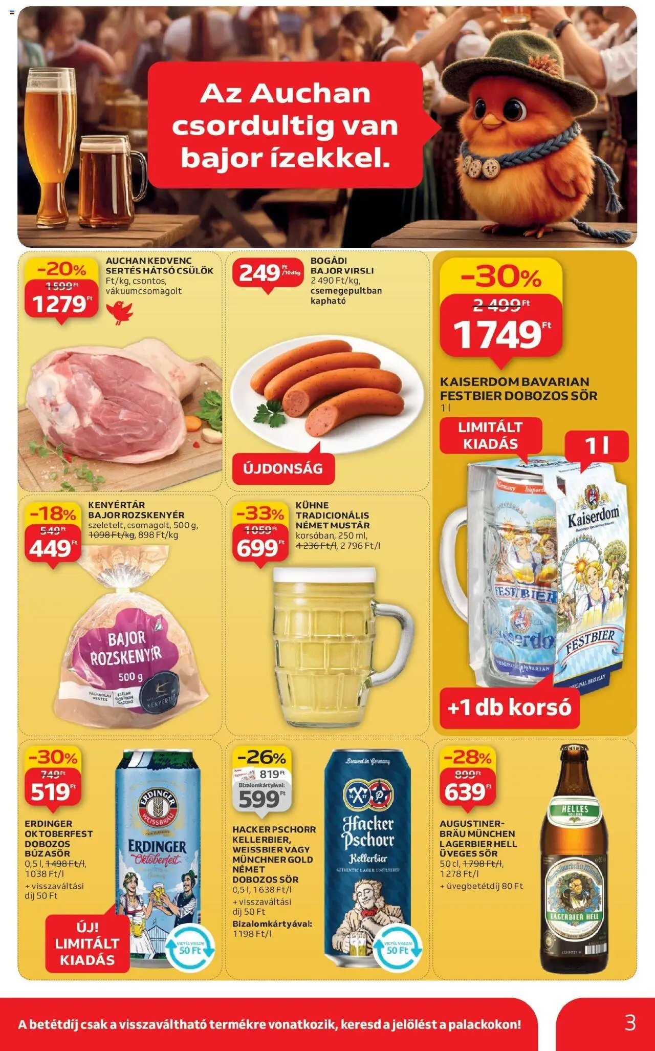 Auchan újság 2025.09.25. Kecskemét Akciós újság Auchan (2025-09-25 - 2025-10-01)