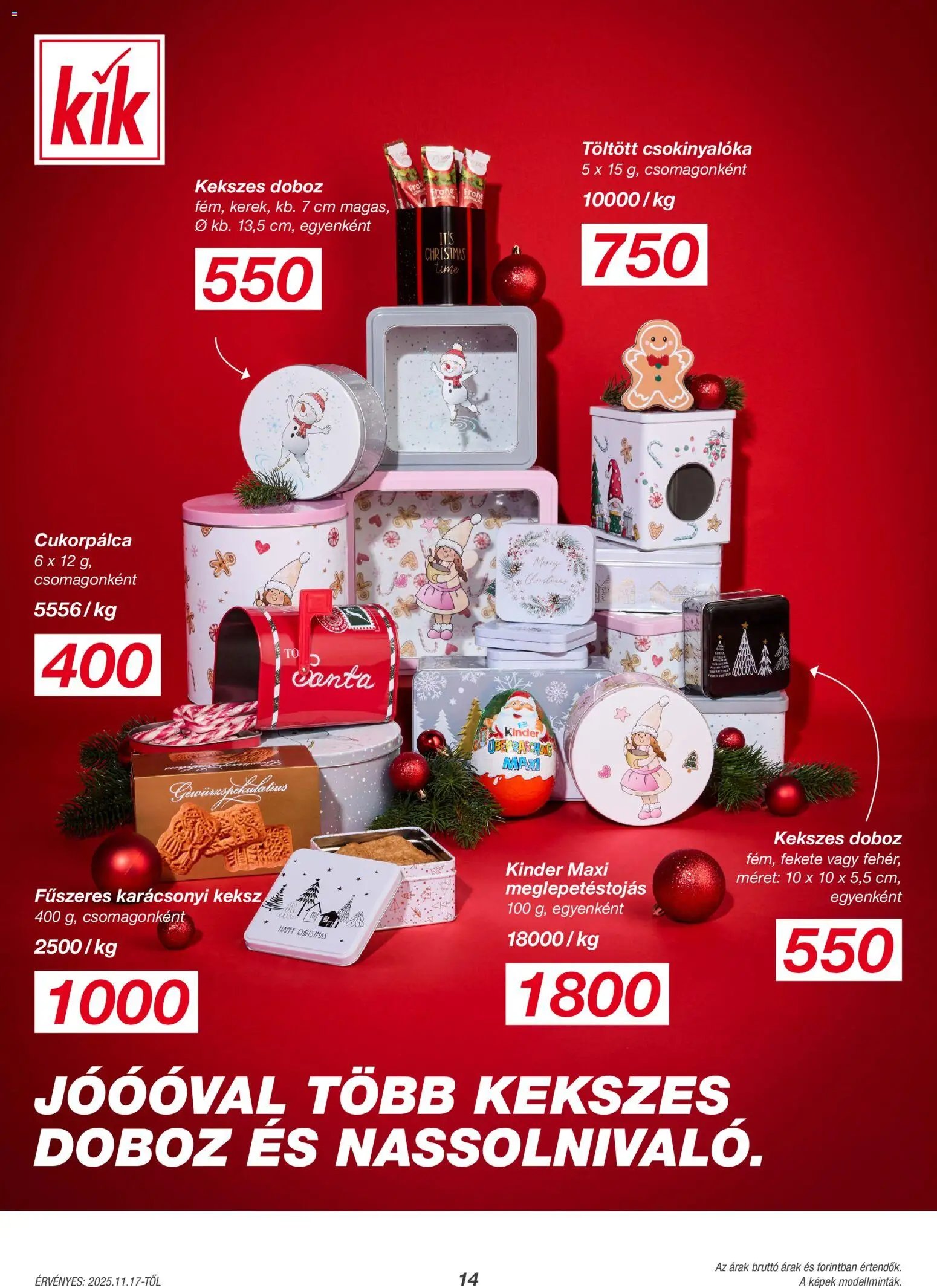 Kik újság 2025.11.17. Black Friday (2025-11-17)