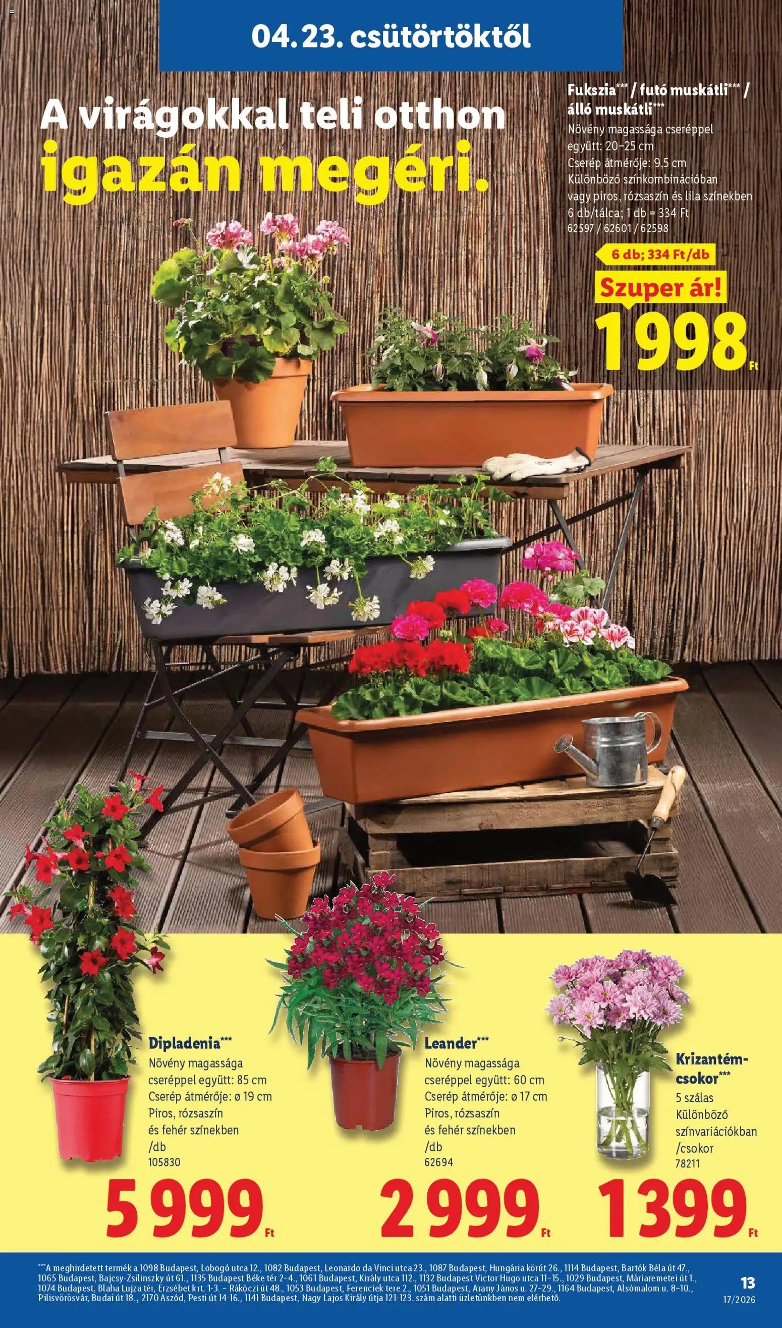 Lidl újság 2026.04.23. Lidl akciós újság (2026-04-23 - 2026-04-29)