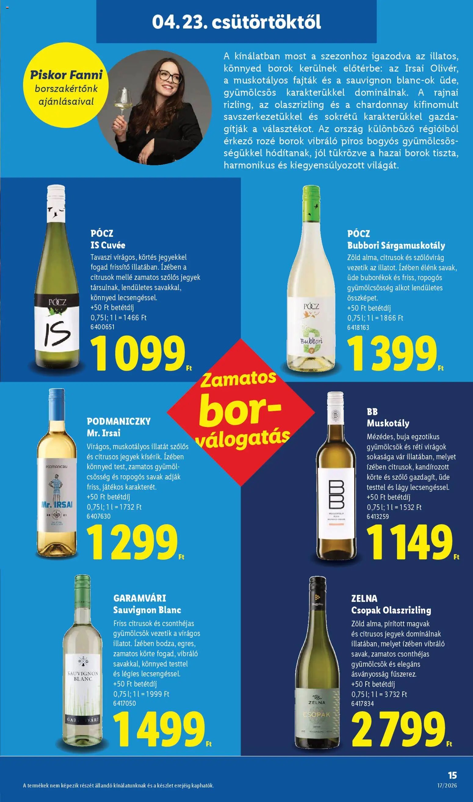 Lidl újság 2026.04.23. Lidl akciós újság (2026-04-23 - 2026-04-29)