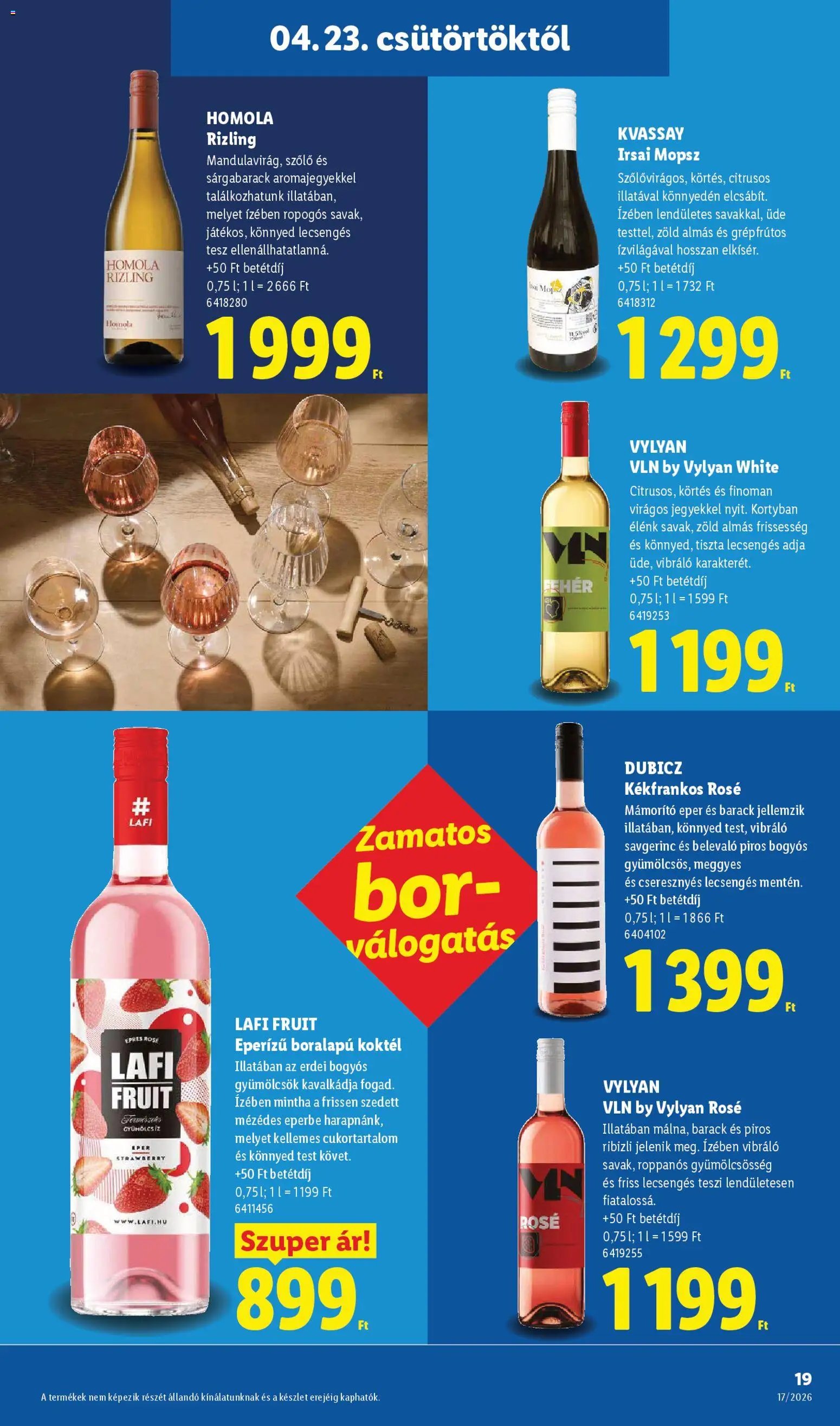Lidl újság 2026.04.23. Lidl akciós újság (2026-04-23 - 2026-04-29)