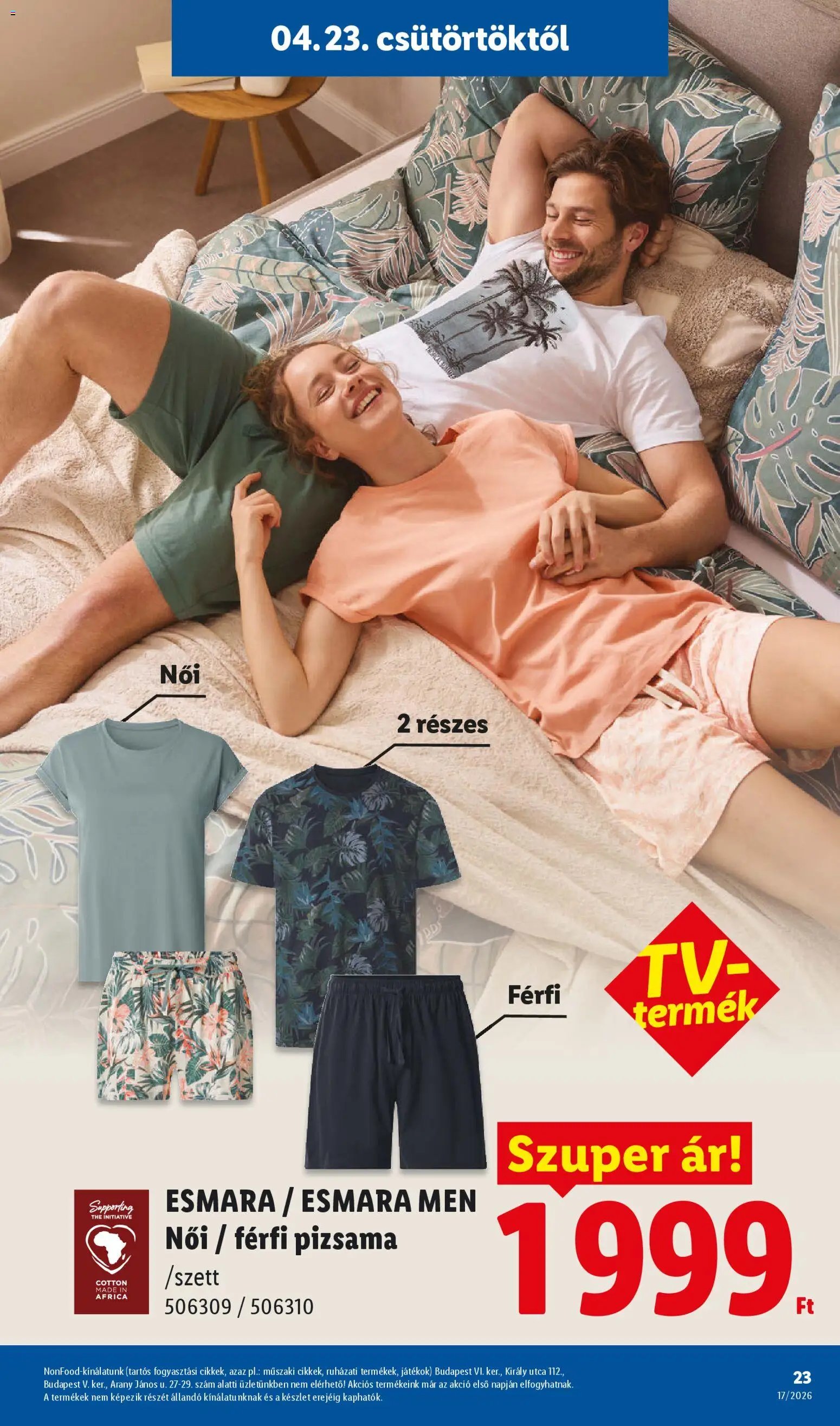 Lidl újság 2026.04.23. Lidl akciós újság (2026-04-23 - 2026-04-29)