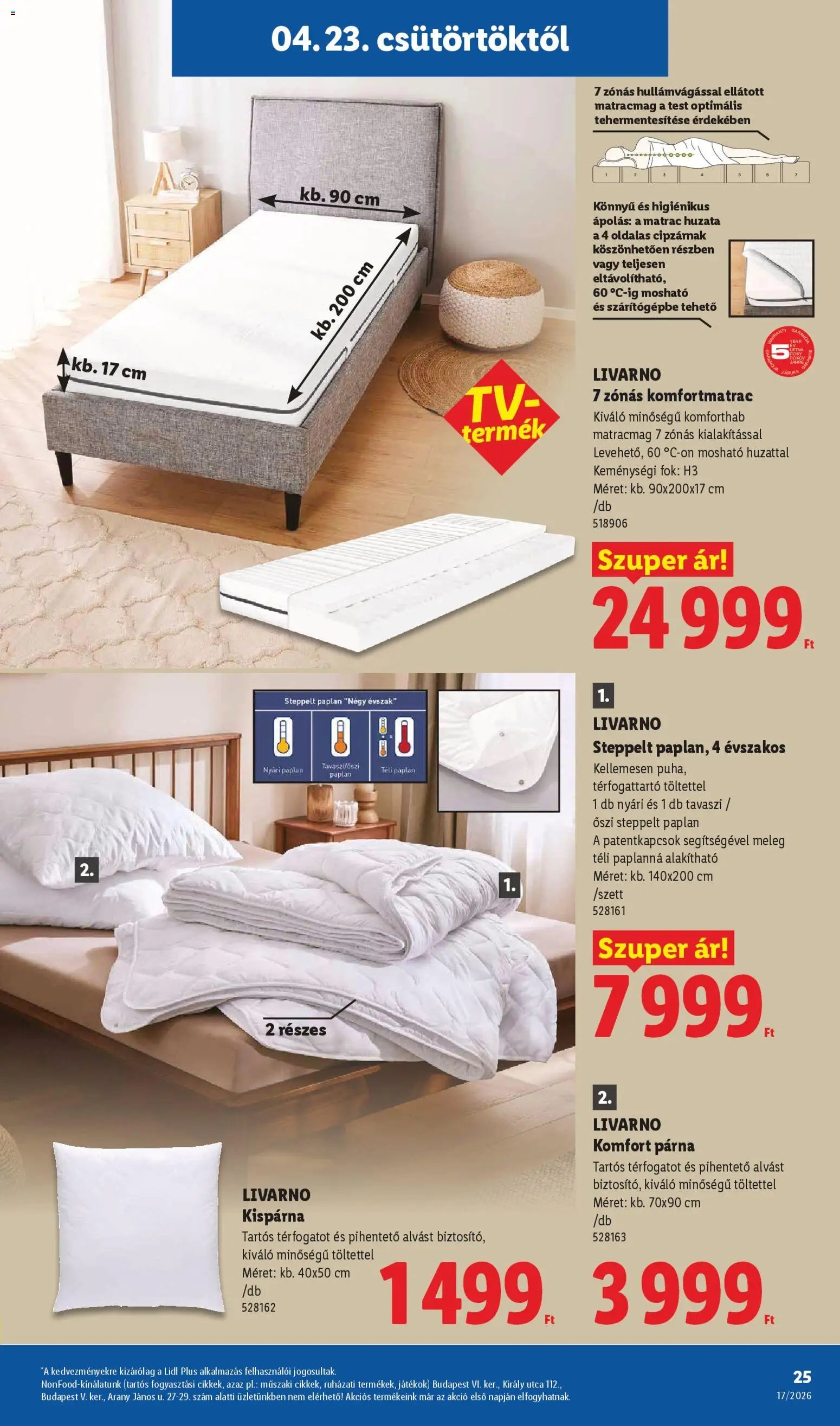 Lidl újság 2026.04.23. Lidl akciós újság (2026-04-23 - 2026-04-29)