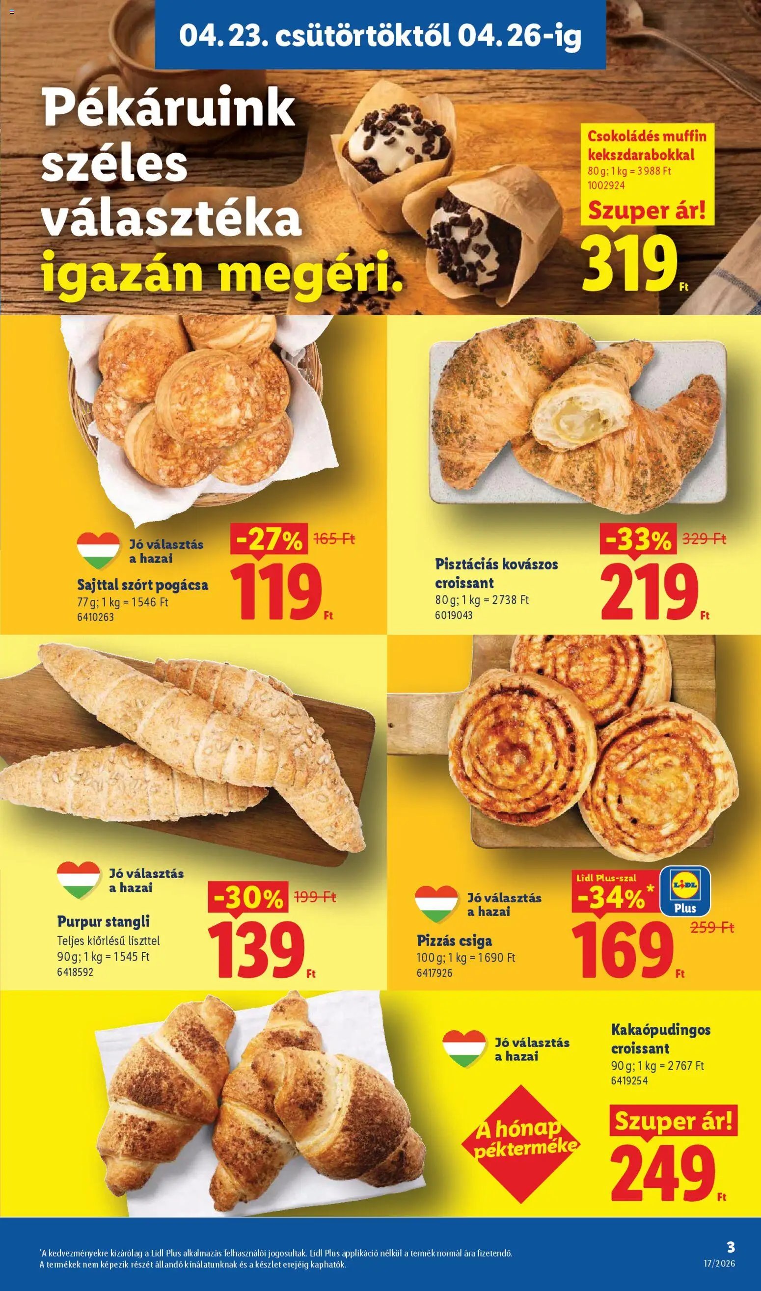 Lidl újság 2026.04.23. Lidl akciós újság (2026-04-23 - 2026-04-29)