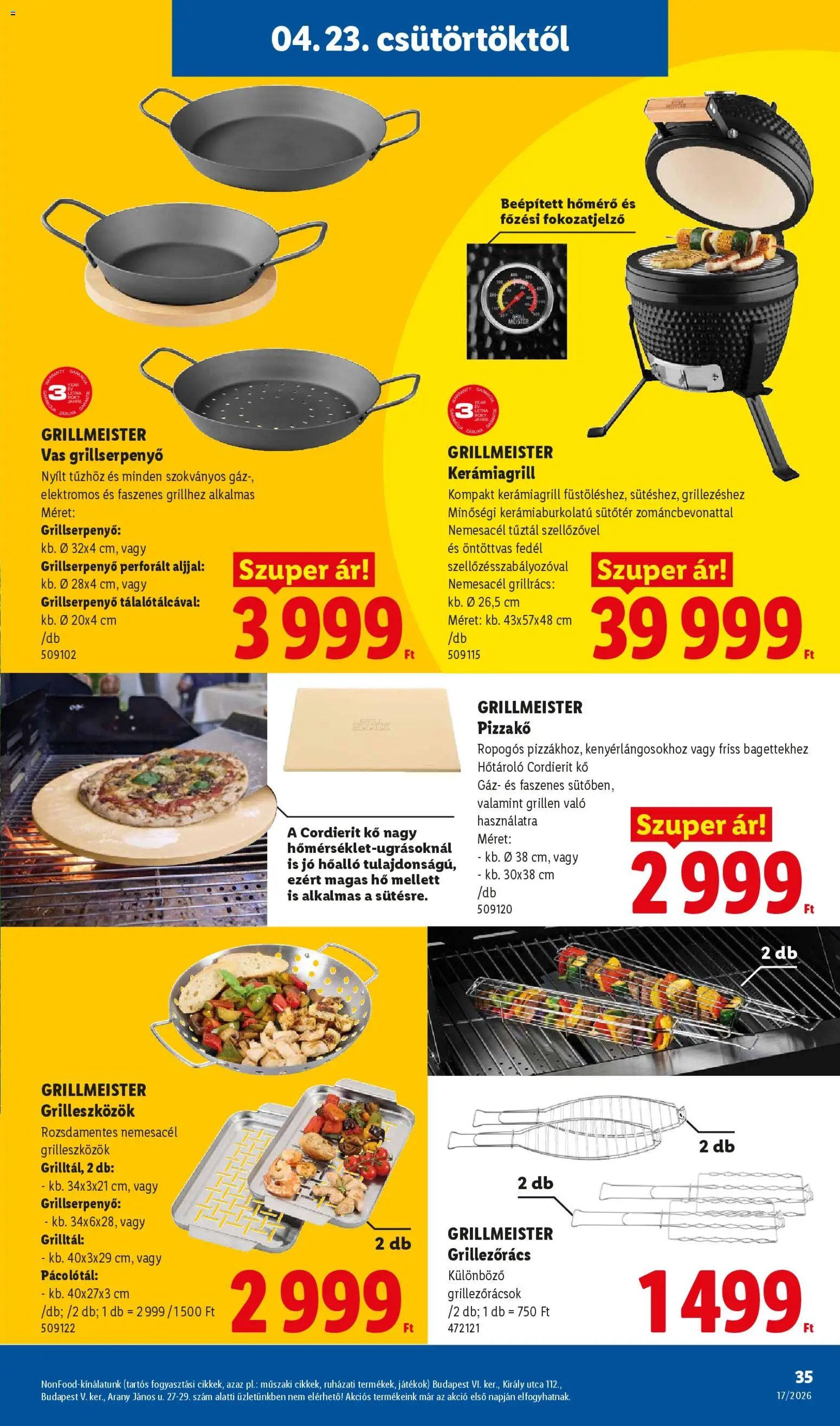 Lidl újság 2026.04.23. Lidl akciós újság (2026-04-23 - 2026-04-29)