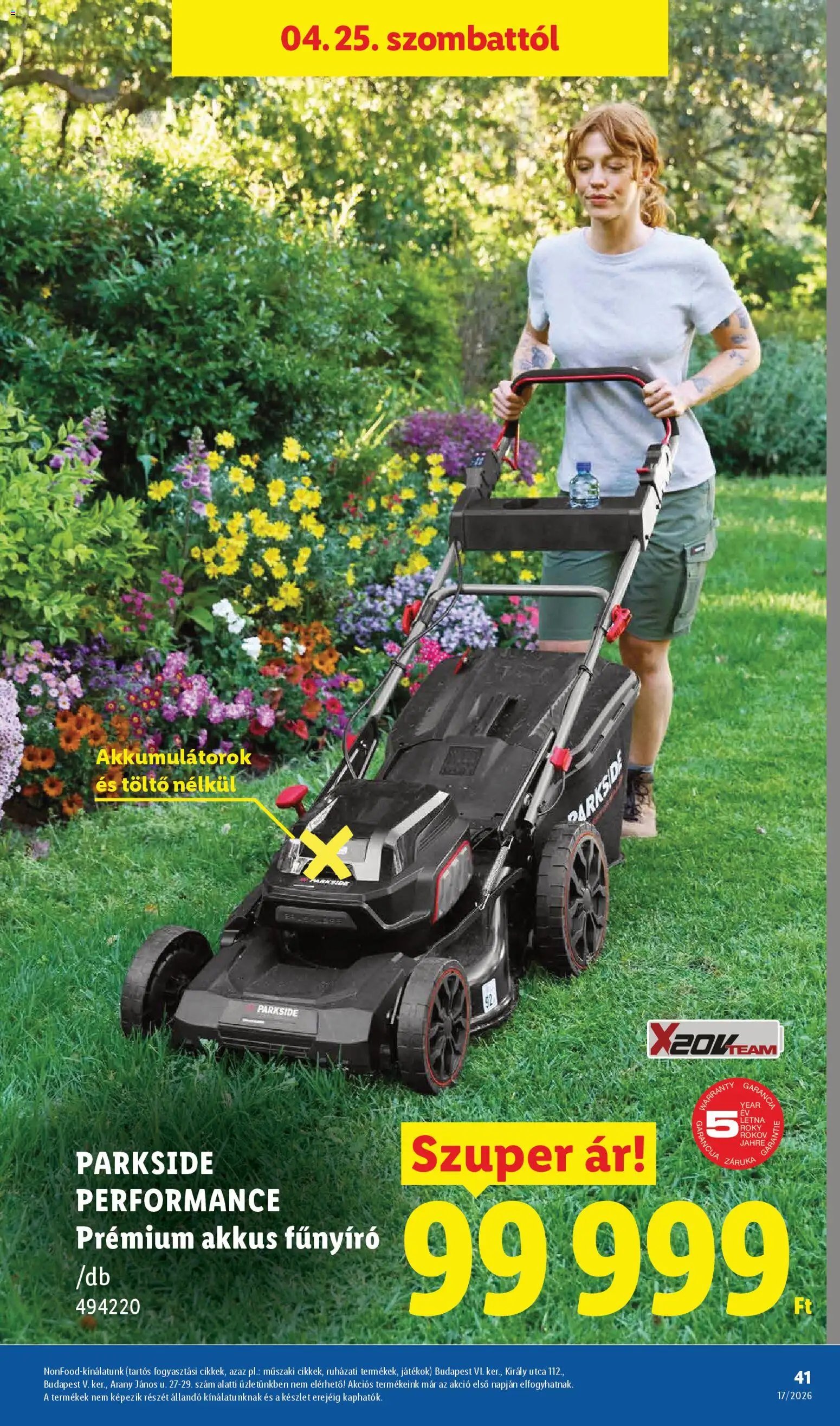 Lidl újság 2026.04.23. Lidl akciós újság (2026-04-23 - 2026-04-29)