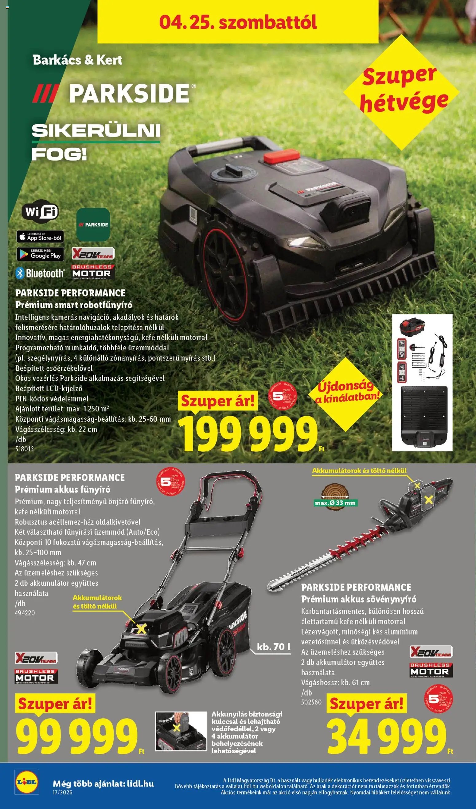 Lidl újság 2026.04.23. Lidl akciós újság (2026-04-23 - 2026-04-29)