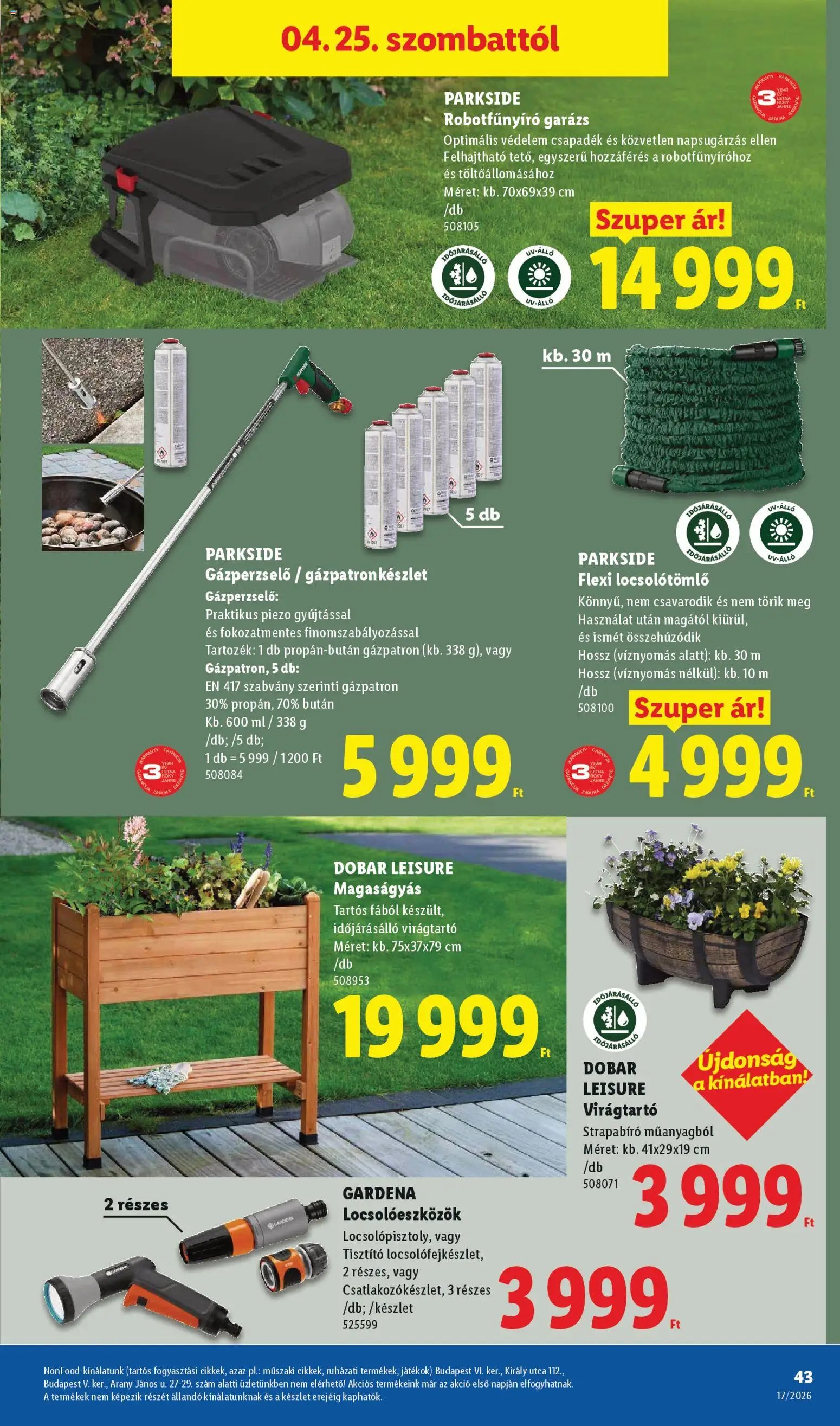 Lidl újság 2026.04.23. Lidl akciós újság (2026-04-23 - 2026-04-29)