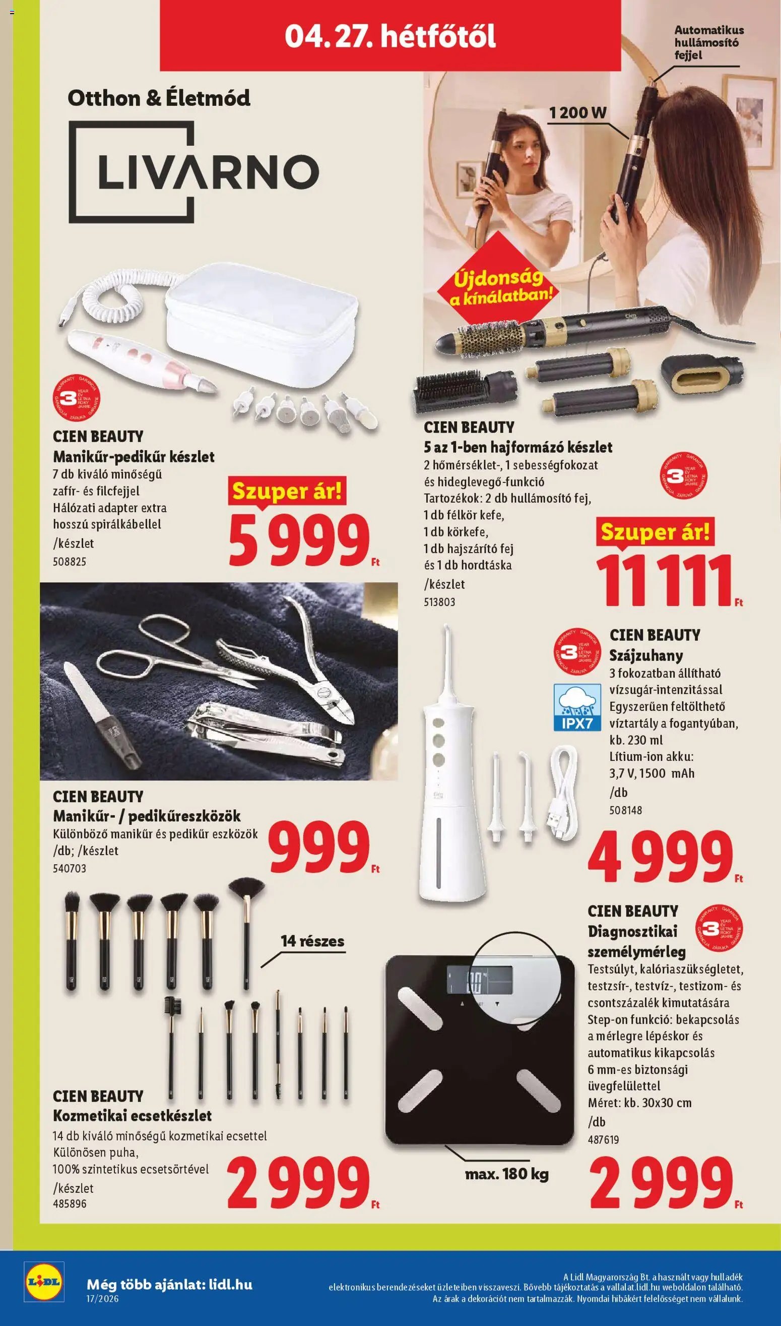 Lidl újság 2026.04.23. Lidl akciós újság (2026-04-23 - 2026-04-29)