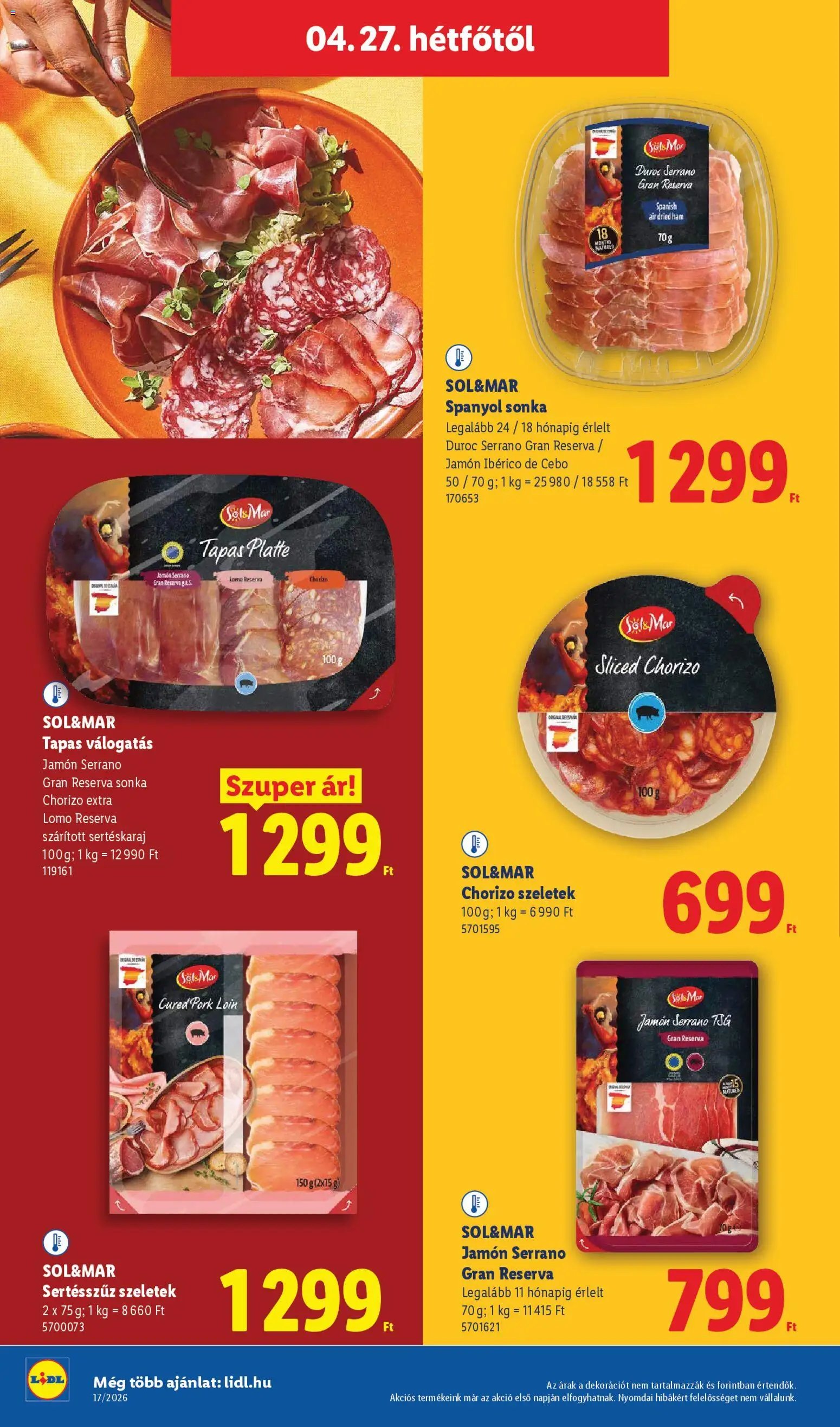 Lidl újság 2026.04.23. Lidl akciós újság (2026-04-23 - 2026-04-29)