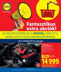 Lidl Kőszeg 2026.10.15. - lapozható formában szórólap ✳️