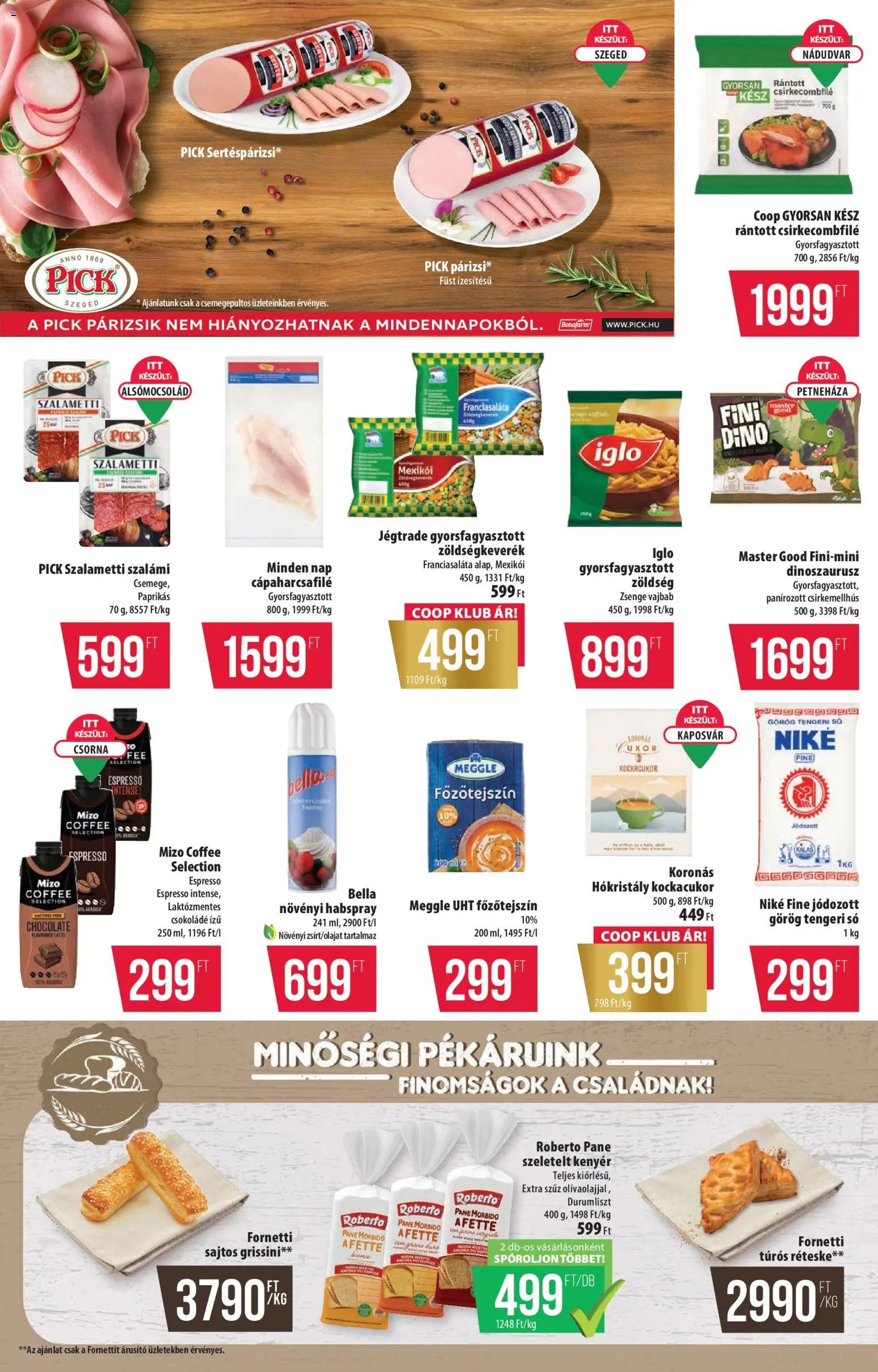 COOP - Szuper Plusz / Tisza 2026.10.29. - lapozható formában szórólap ✳️