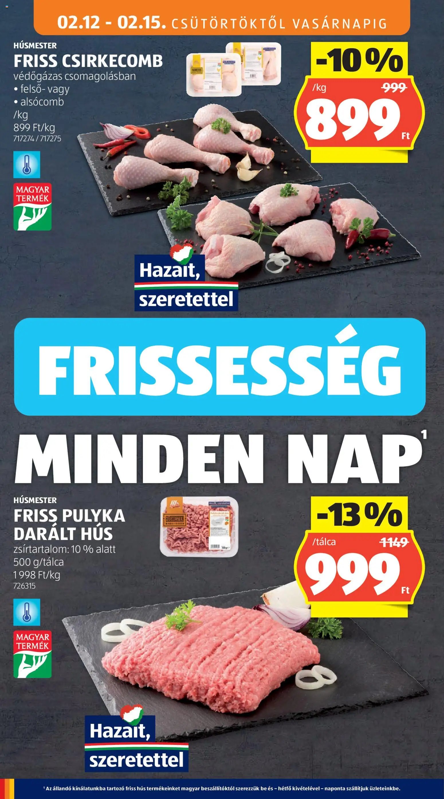 Aldi újság 2026.02.12. Akciós újság Aldi (2026-02-12 - 2026-02-18)