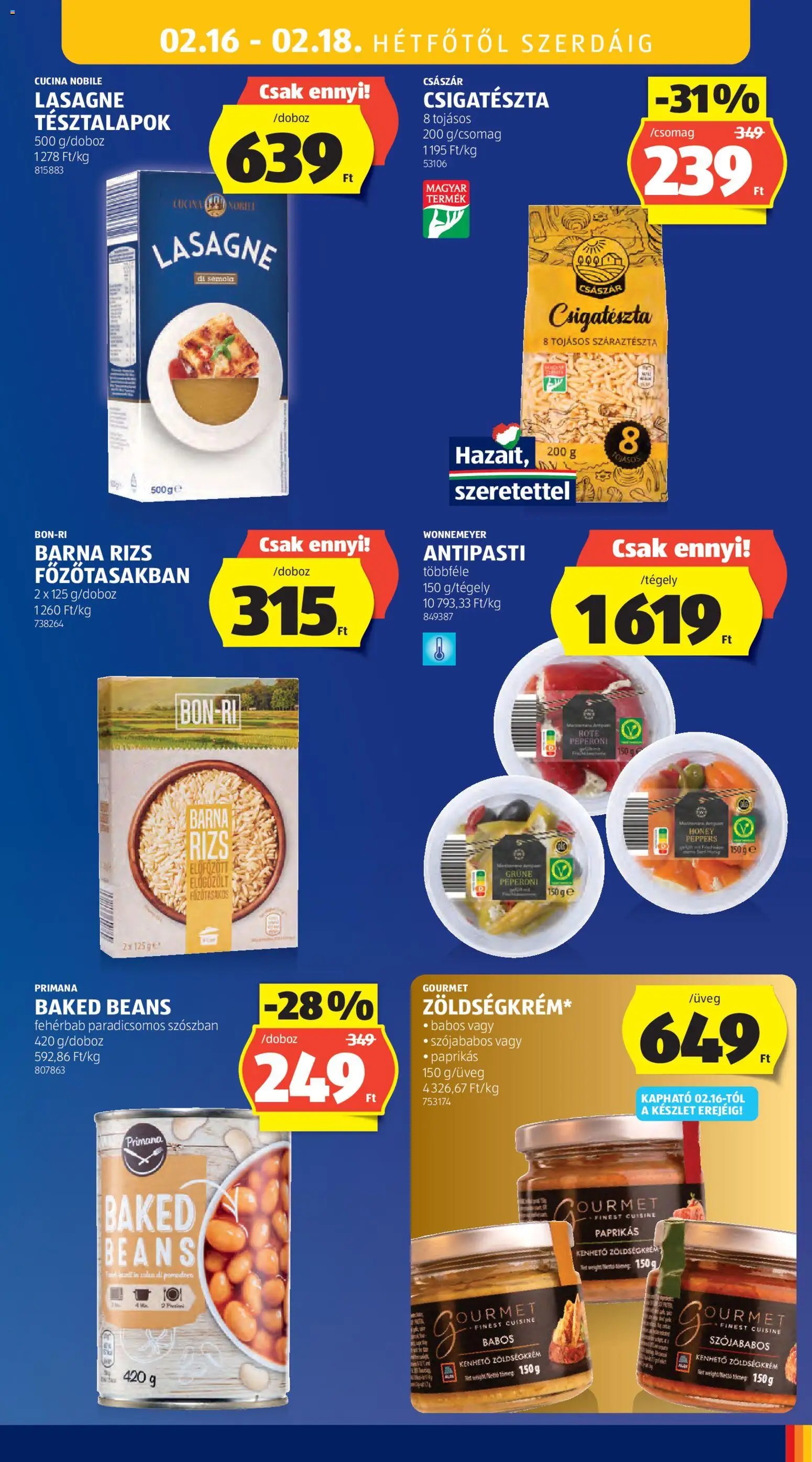Aldi újság 2026.02.12. Akciós újság Aldi (2026-02-12 - 2026-02-18)