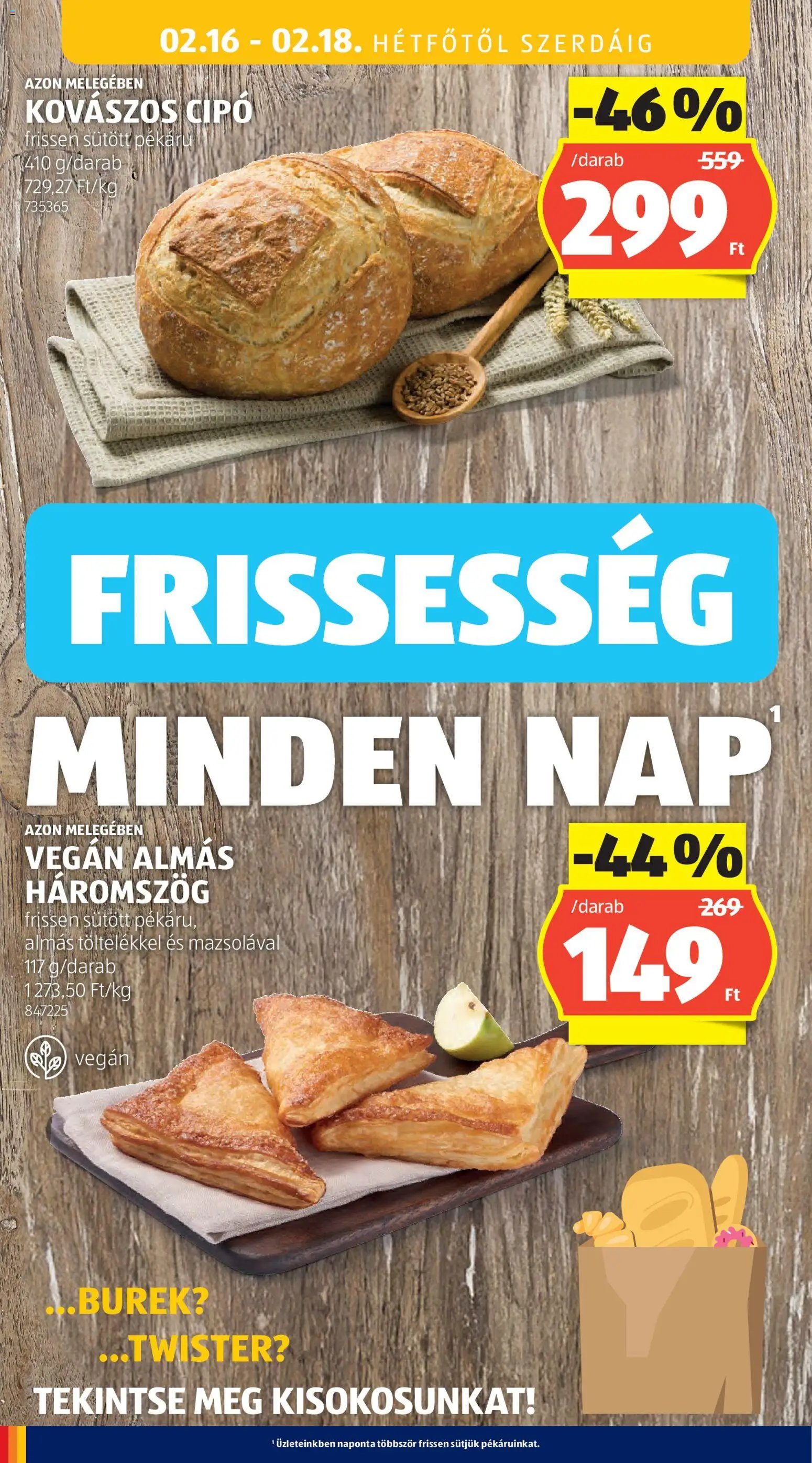 Aldi újság 2026.02.12. Akciós újság Aldi (2026-02-12 - 2026-02-18)