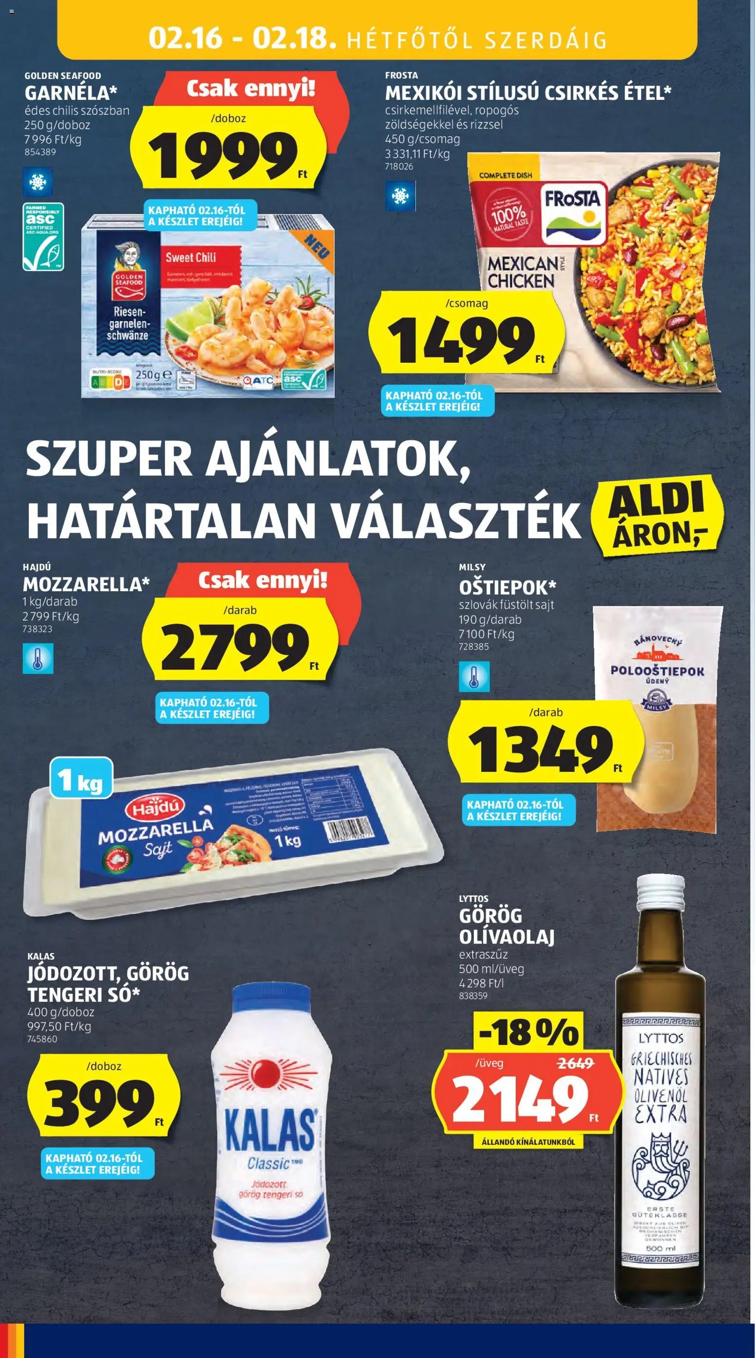 Aldi újság 2026.02.12. Akciós újság Aldi (2026-02-12 - 2026-02-18)