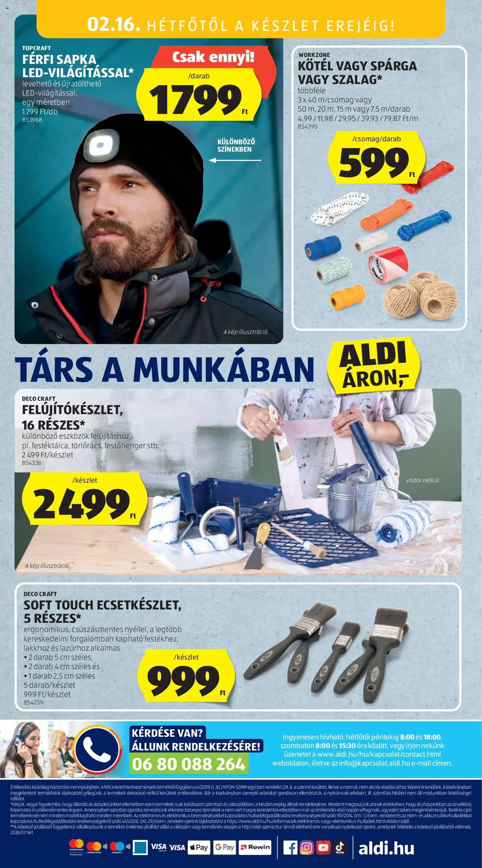 Aldi újság 2026.02.12. Akciós újság Aldi (2026-02-12 - 2026-02-18)