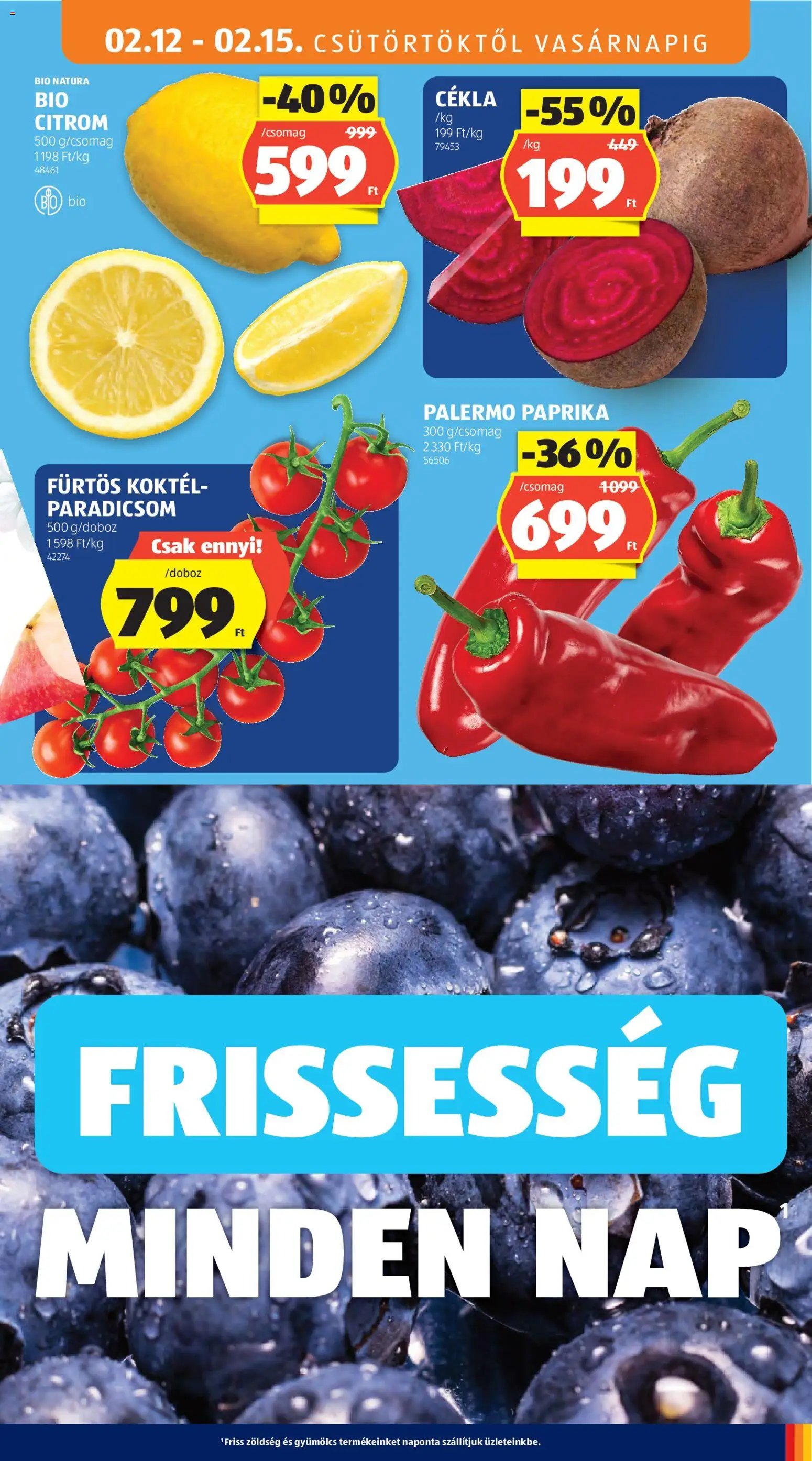 Aldi újság 2026.02.12. Akciós újság Aldi (2026-02-12 - 2026-02-18)