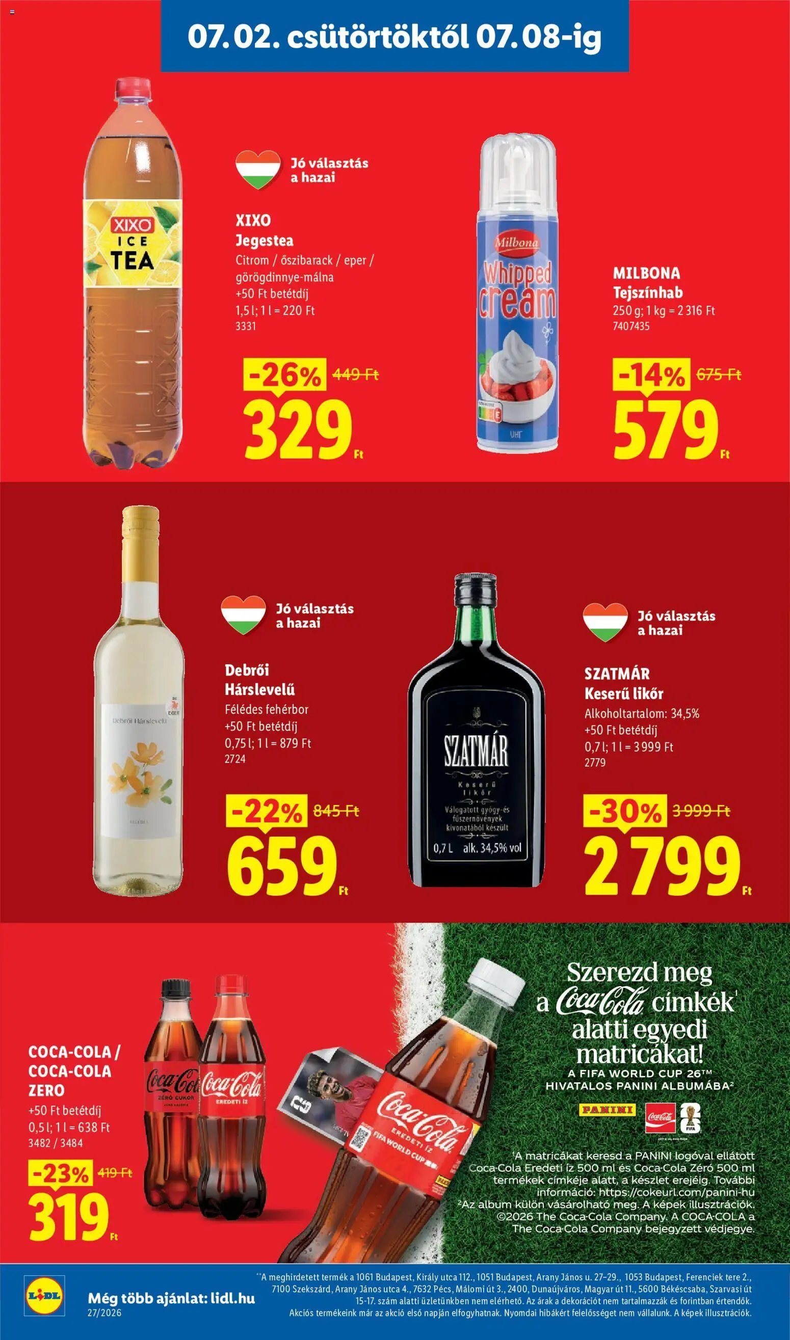 Lidl újság 2026.07.02. Lidl akciós újság