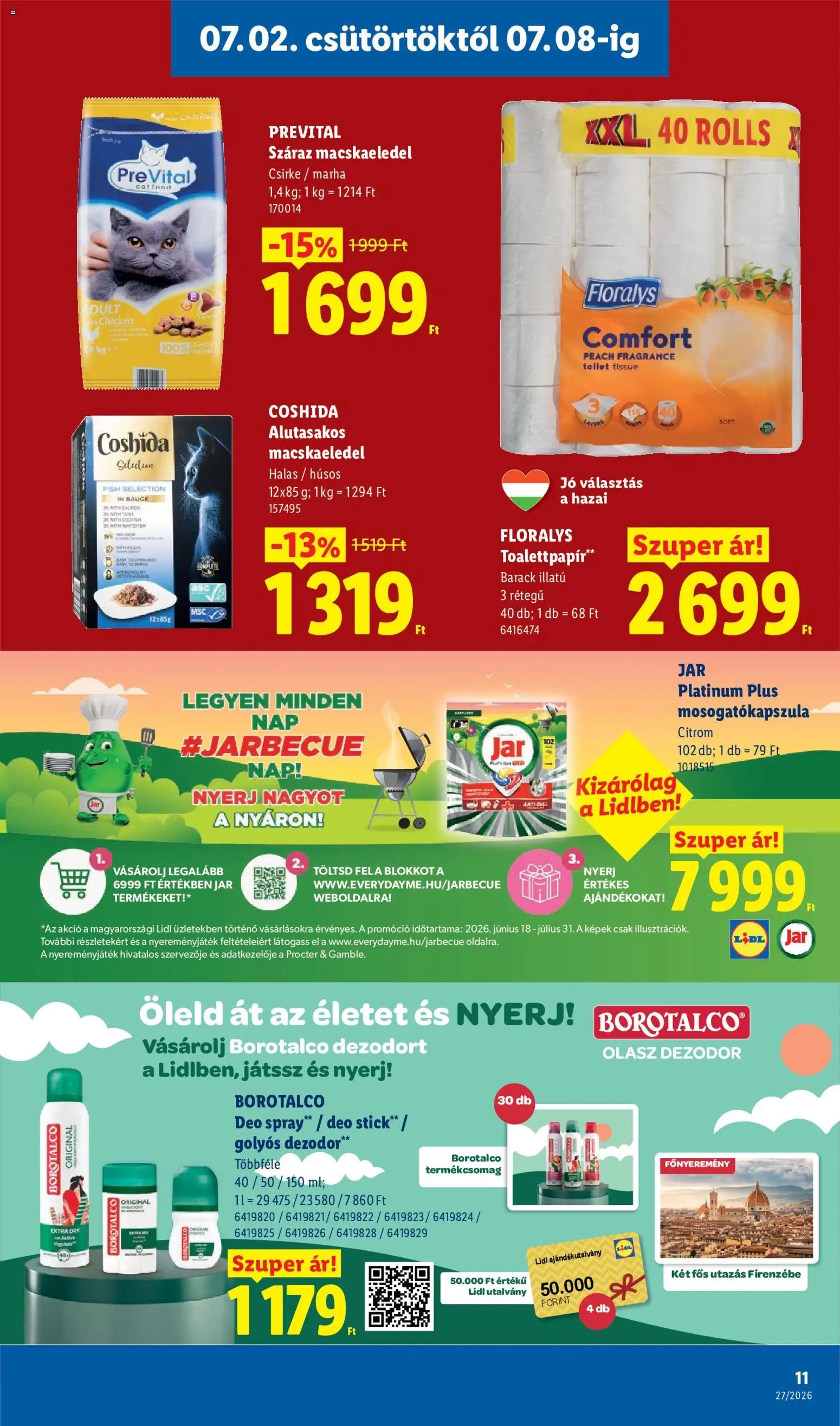 Lidl újság 2026.07.02. Lidl akciós újság