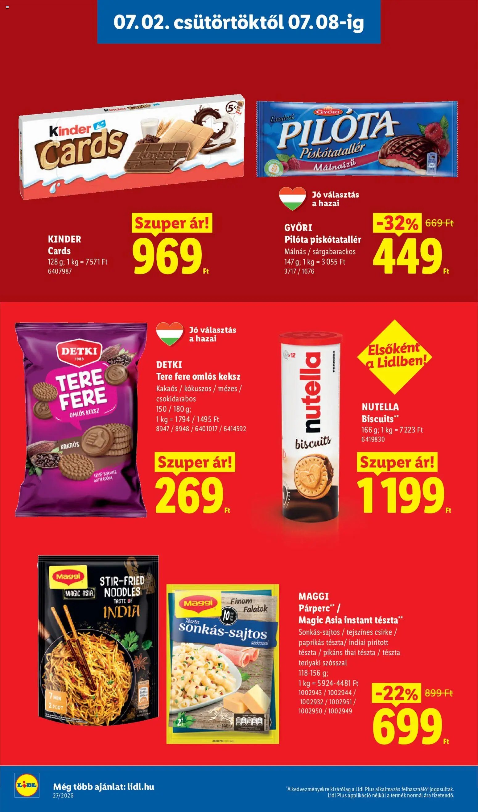 Lidl újság 2026.07.02. Lidl akciós újság