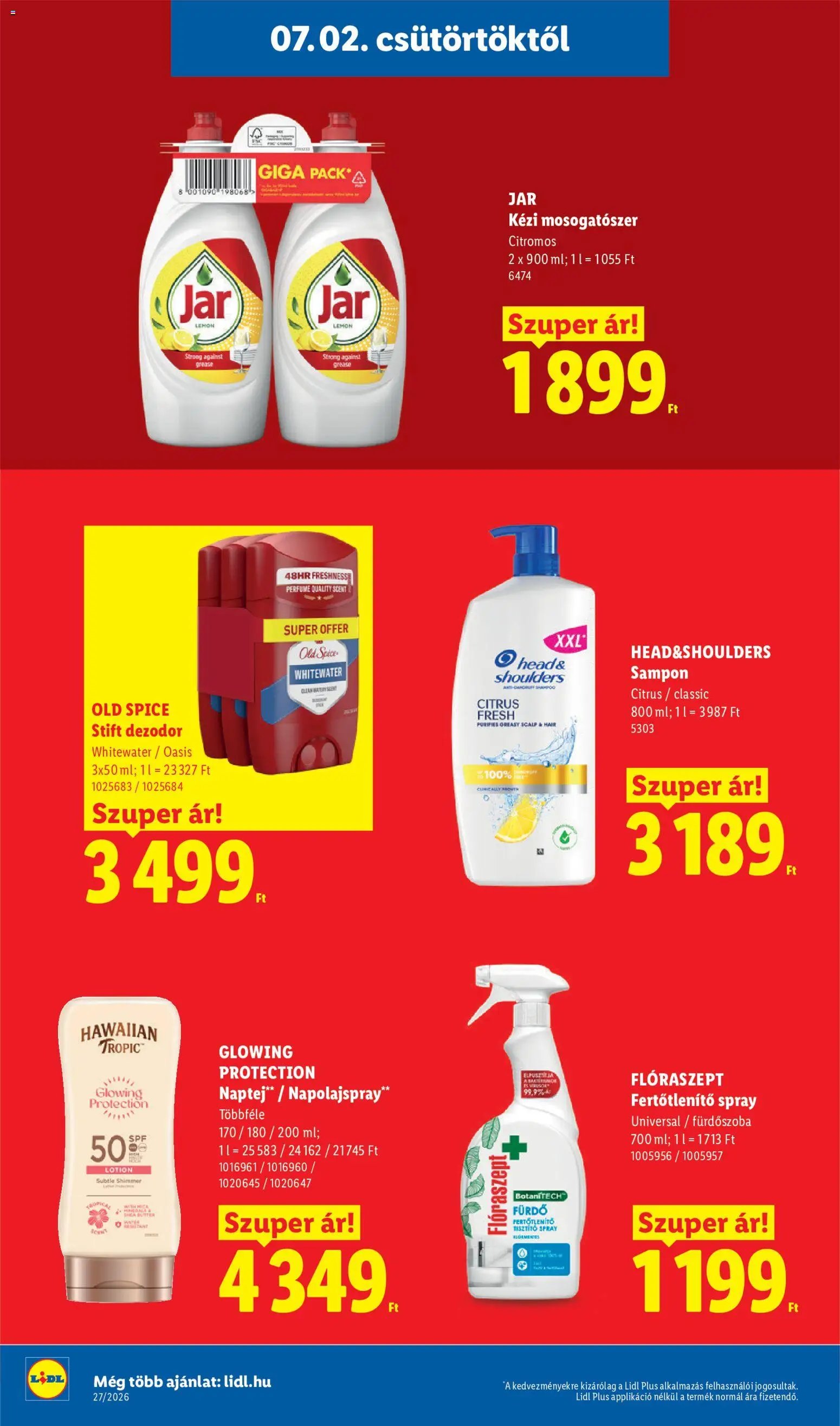 Lidl újság 2026.07.02. Lidl akciós újság