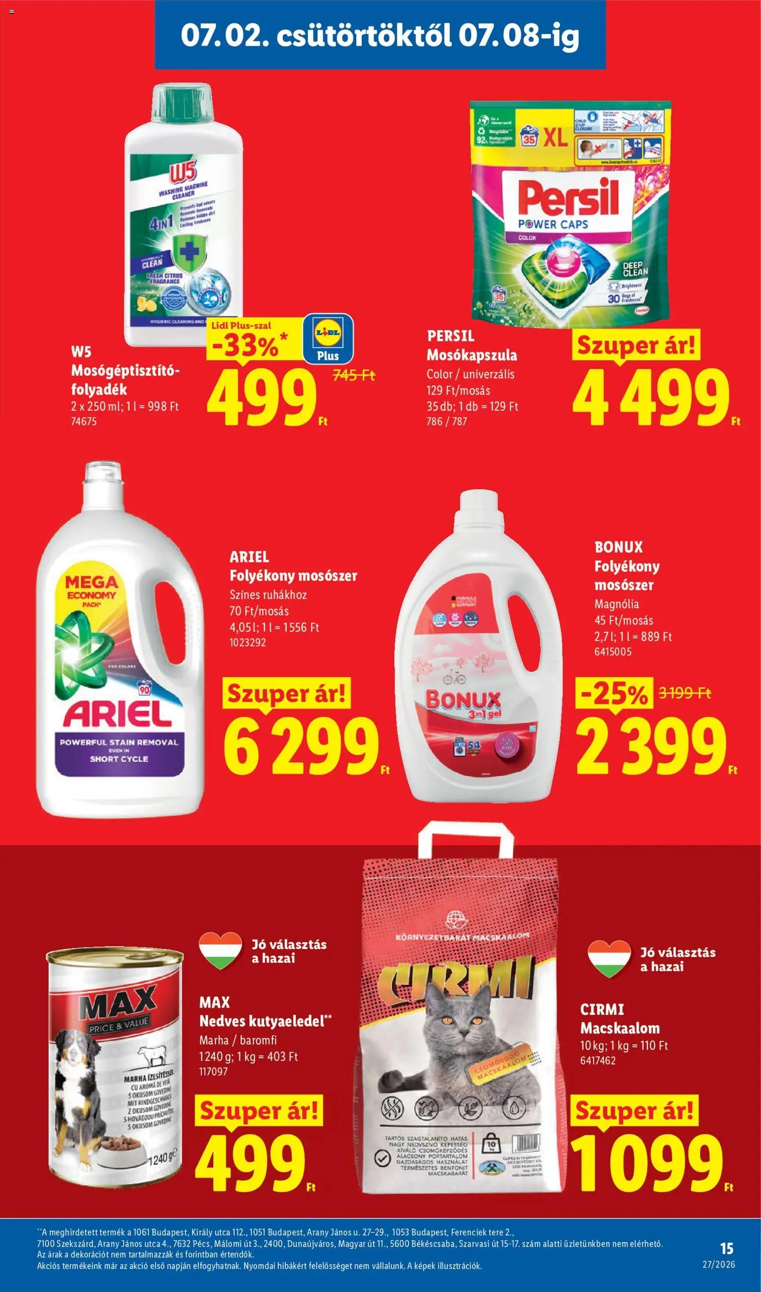 Lidl újság 2026.07.02. Lidl akciós újság