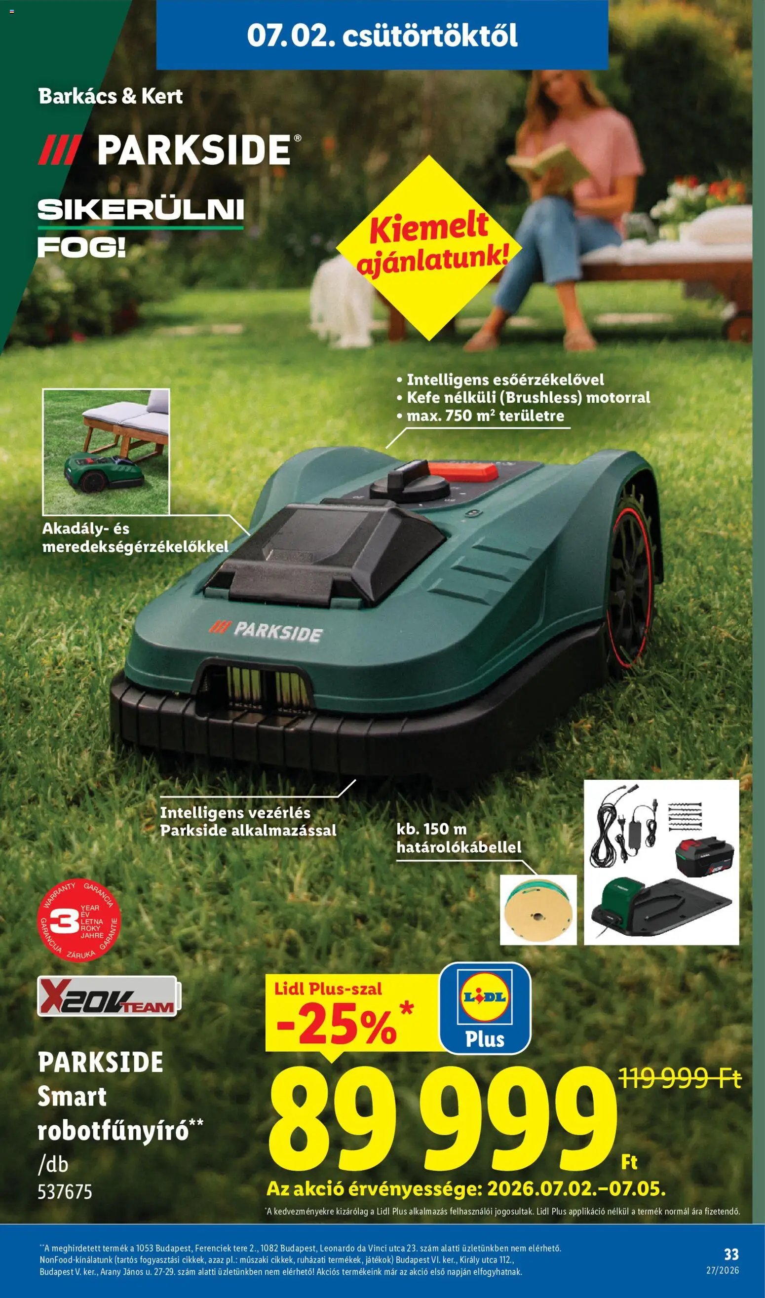 Lidl újság 2026.07.02. Lidl akciós újság