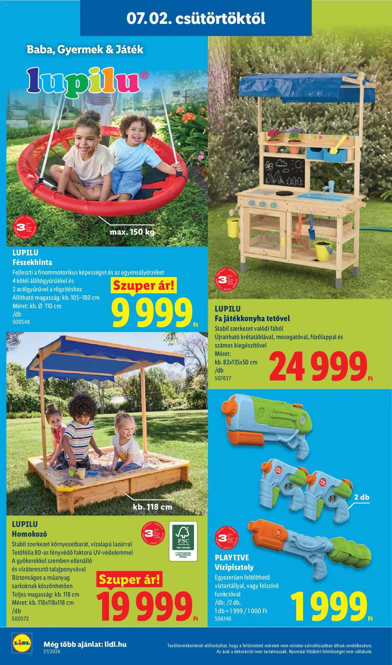 Lidl újság 2026.07.02. Lidl akciós újság