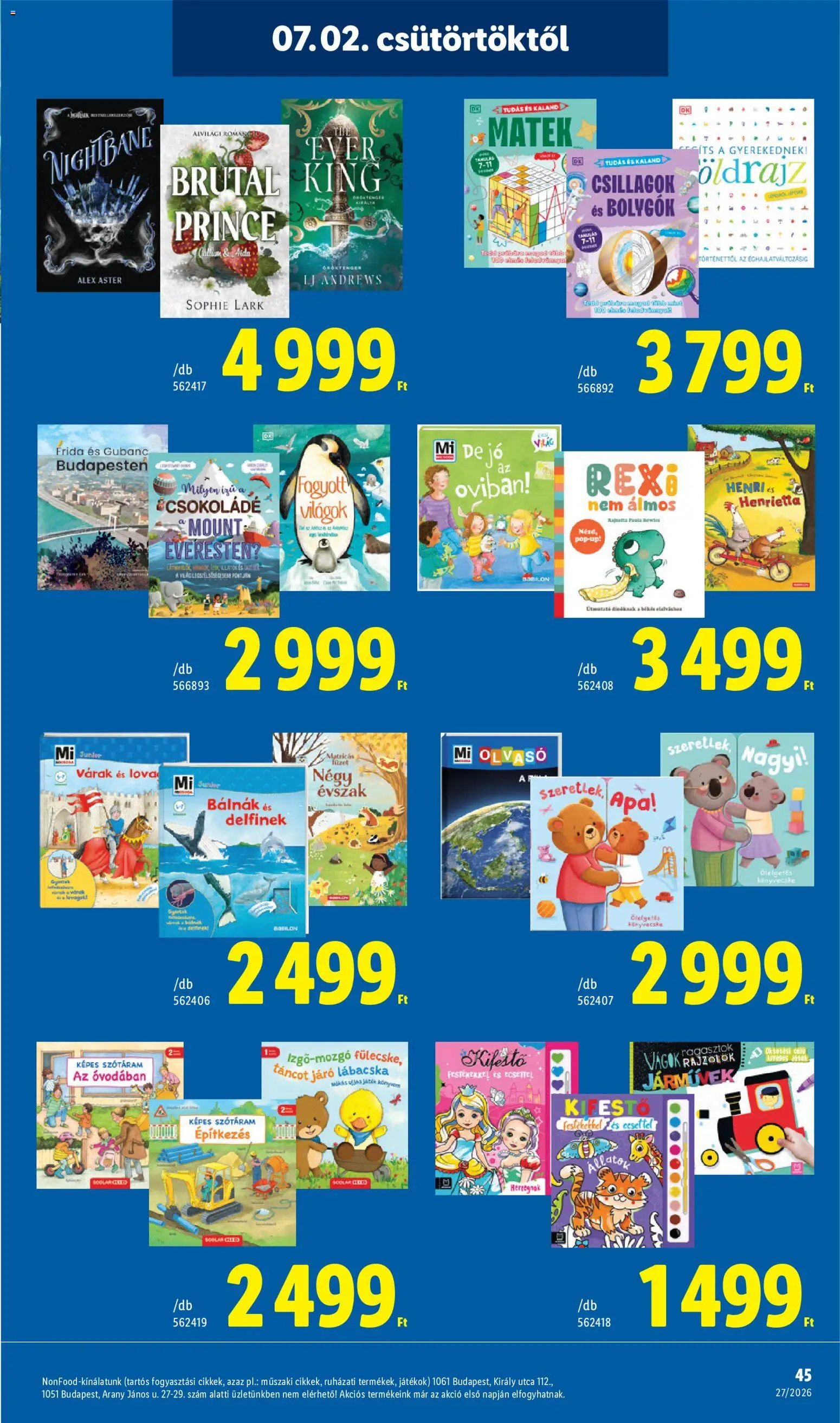 Lidl újság 2026.07.02. Lidl akciós újság