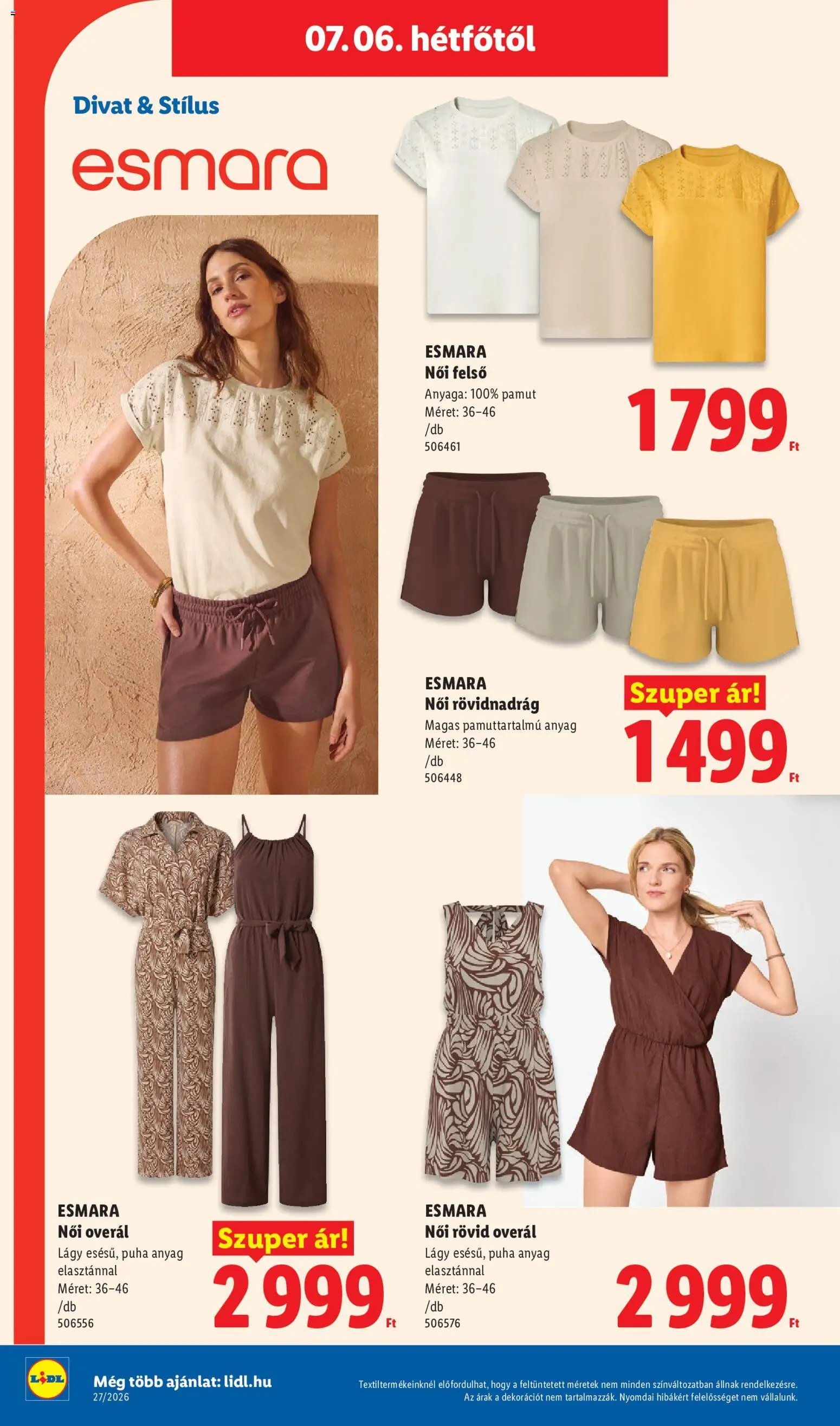 Lidl újság 2026.07.02. Lidl akciós újság