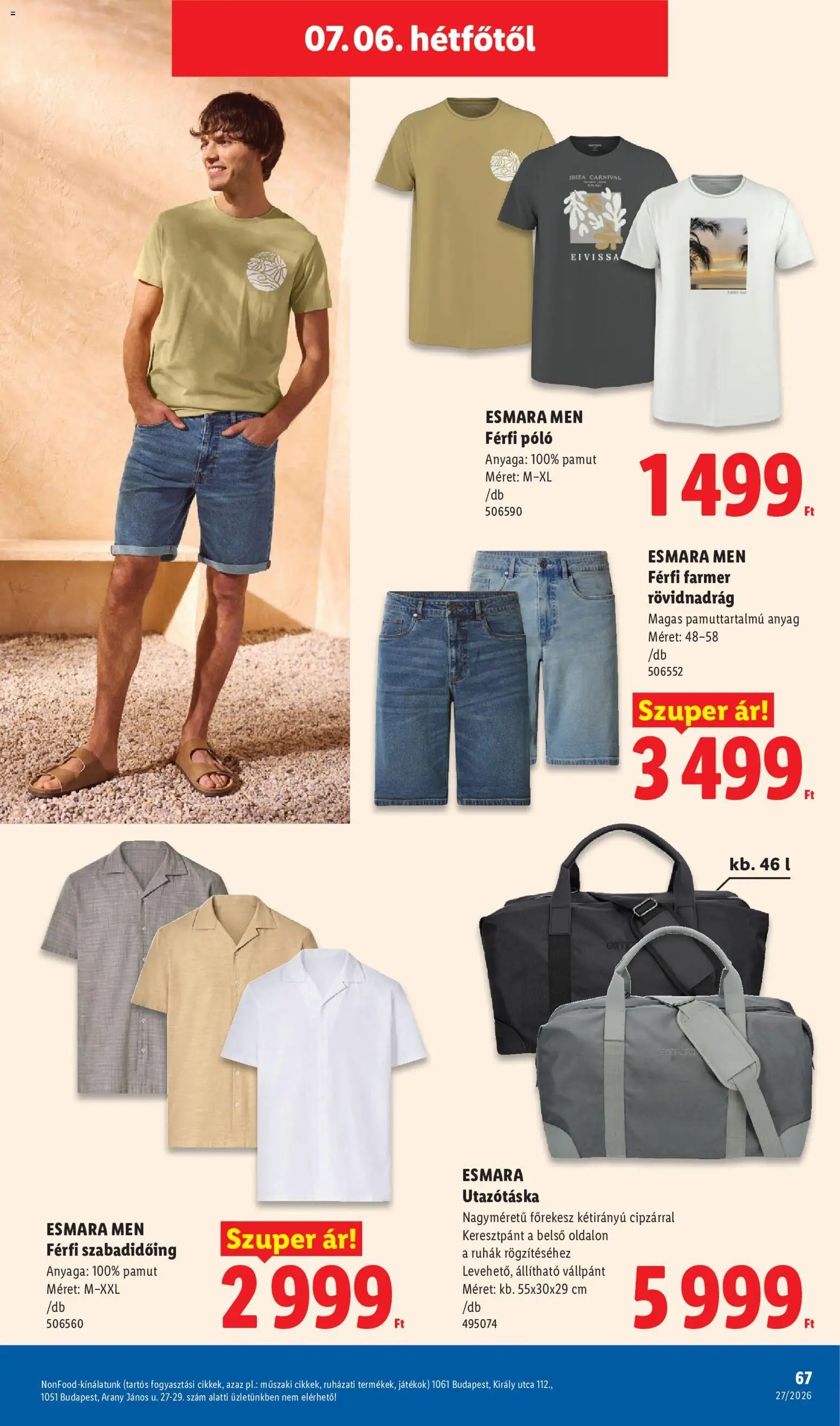 Lidl újság 2026.07.02. Lidl akciós újság