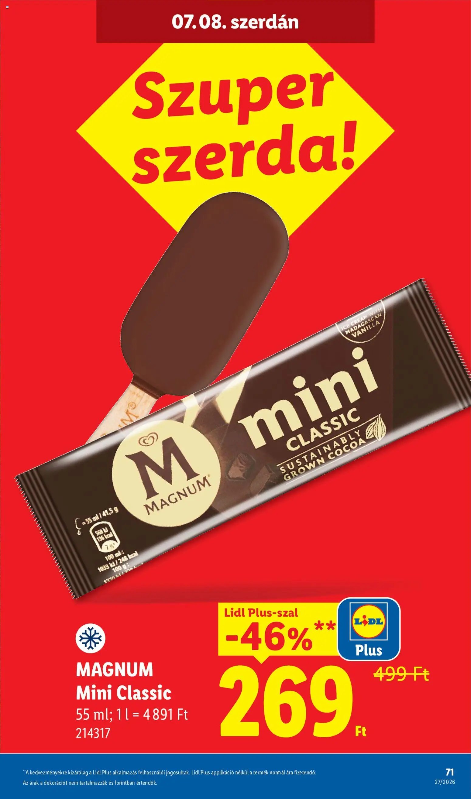 Lidl újság 2026.07.02. Lidl akciós újság