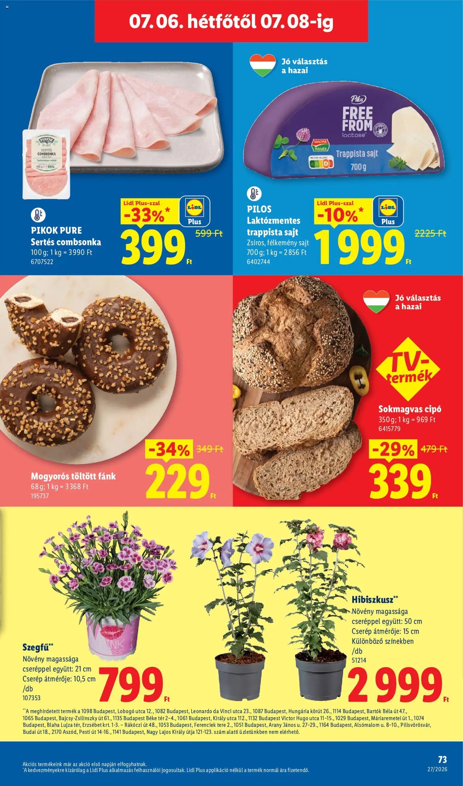Lidl újság 2026.07.02. Lidl akciós újság