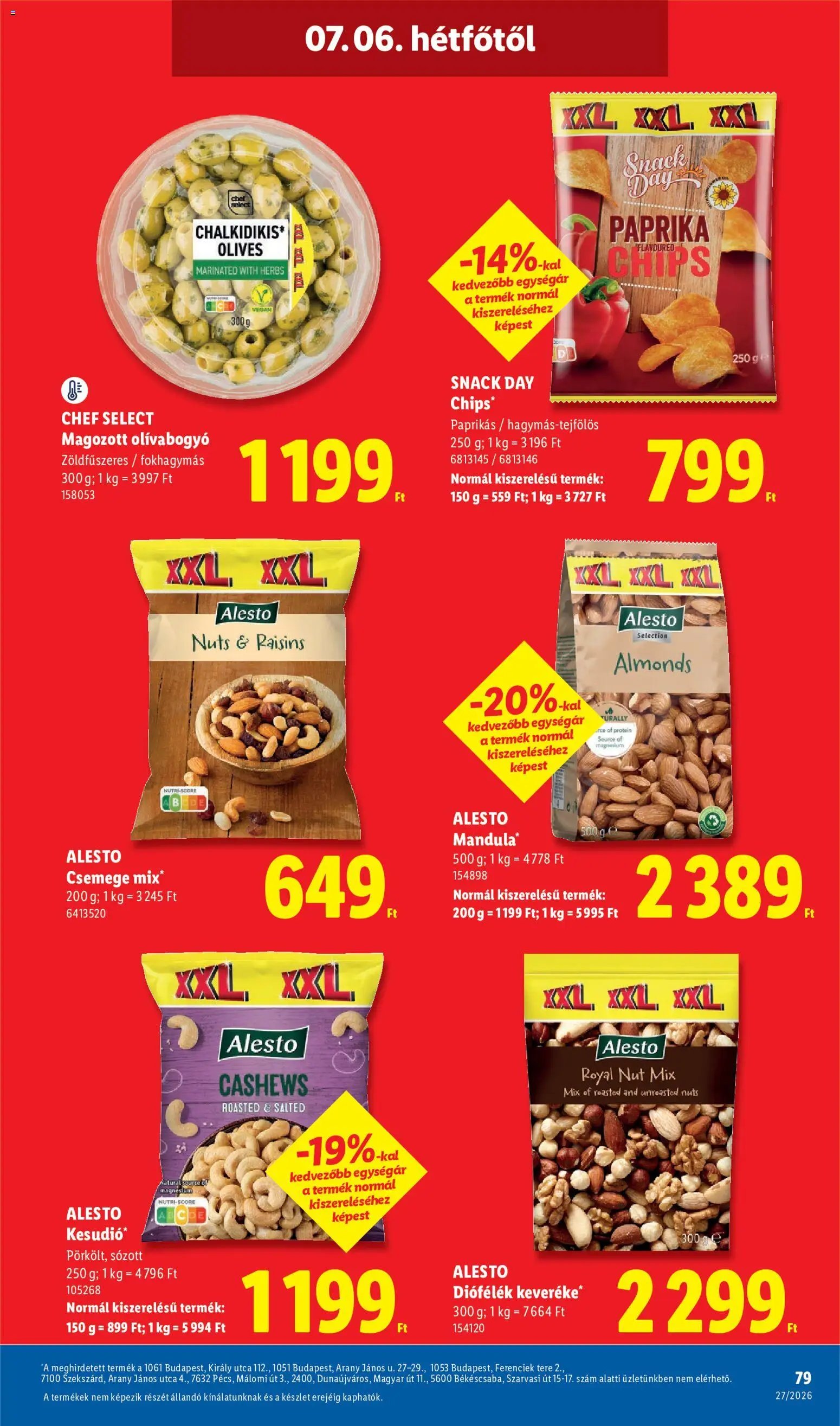 Lidl újság 2026.07.02. Lidl akciós újság