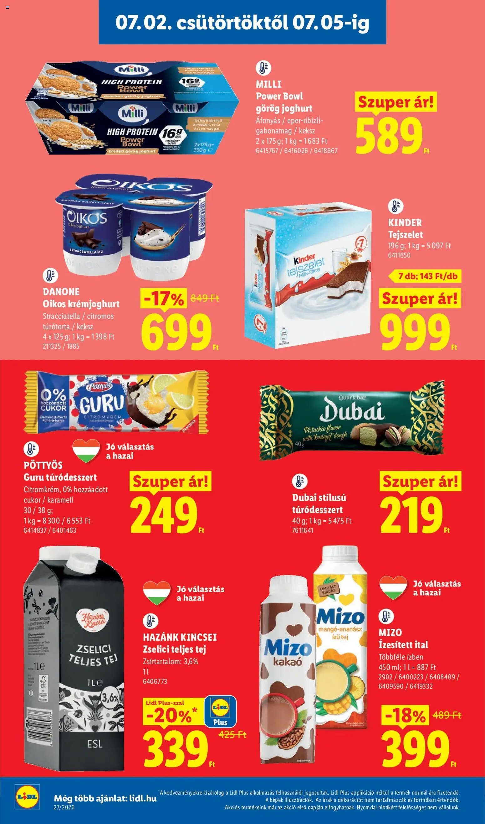 Lidl újság 2026.07.02. Lidl akciós újság