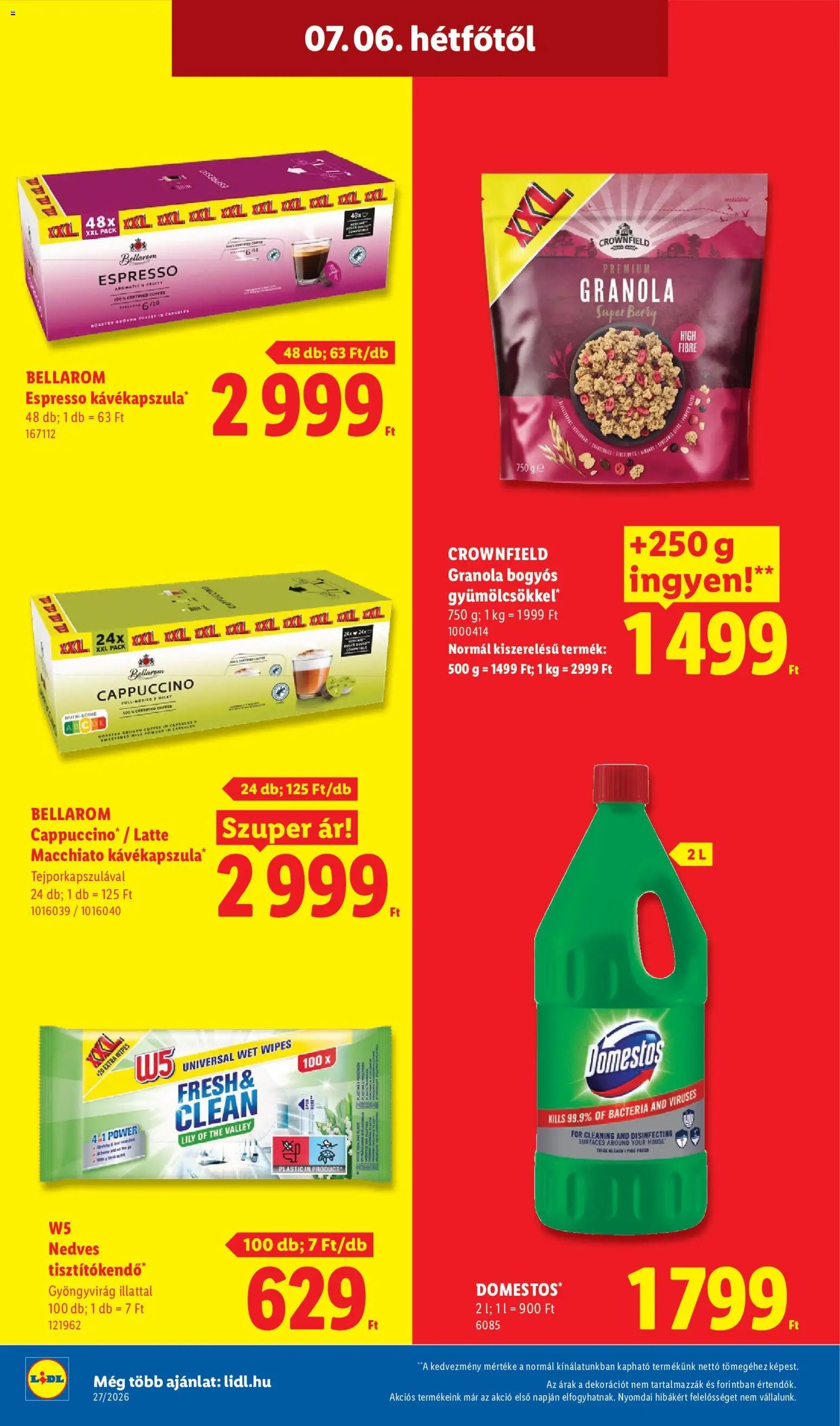Lidl újság 2026.07.02. Lidl akciós újság