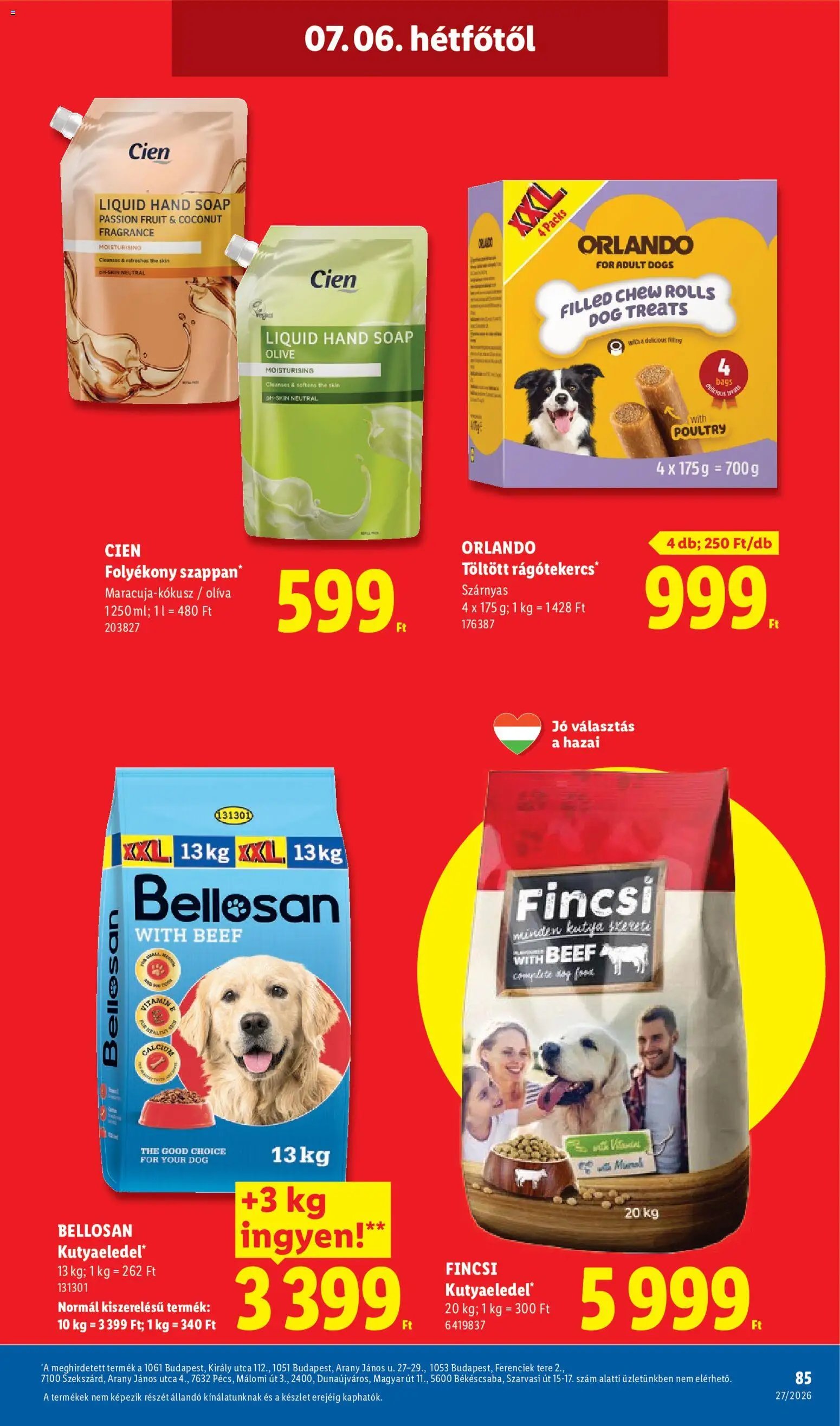 Lidl újság 2026.07.02. Lidl akciós újság