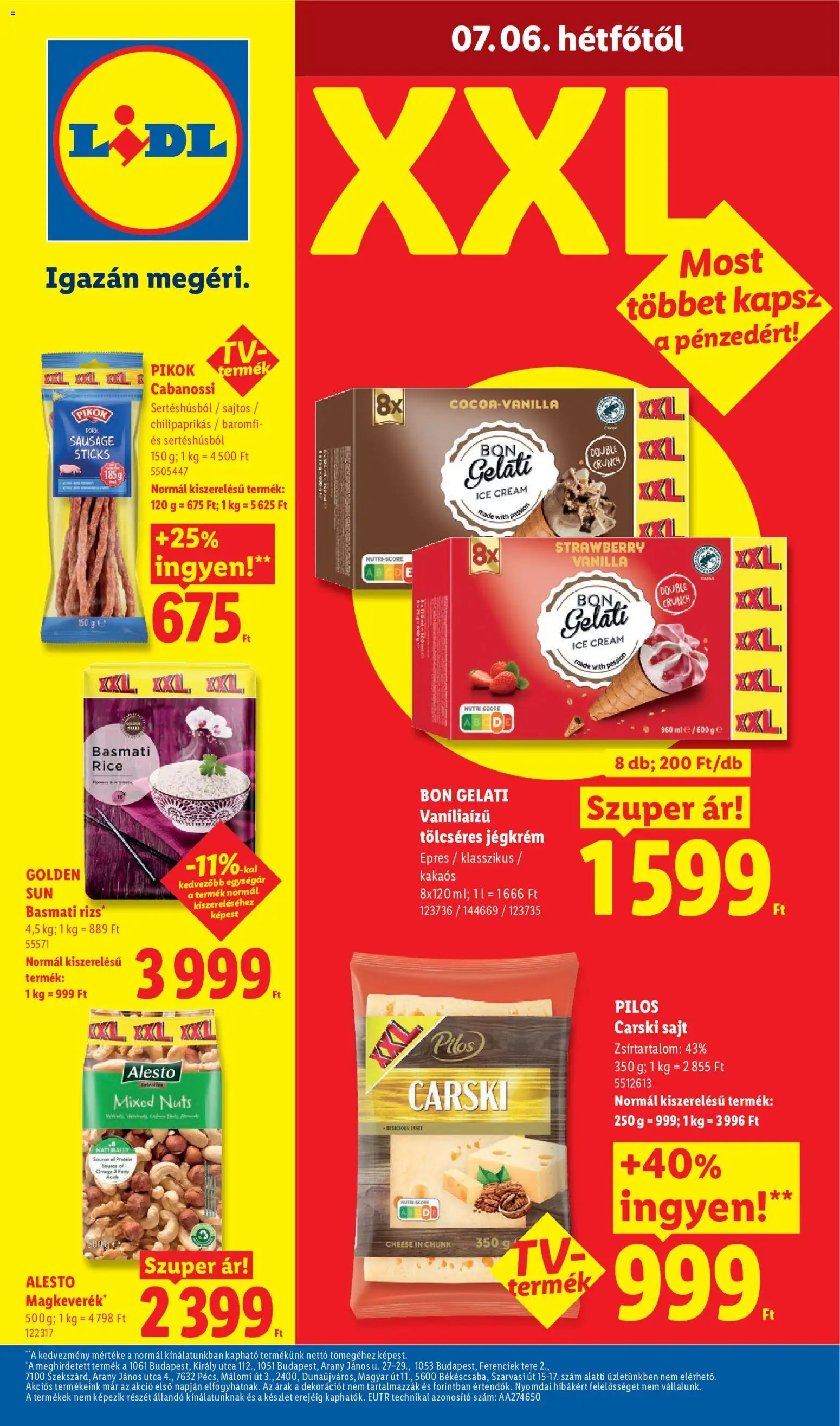 Lidl újság 2026.07.02. Lidl akciós újság