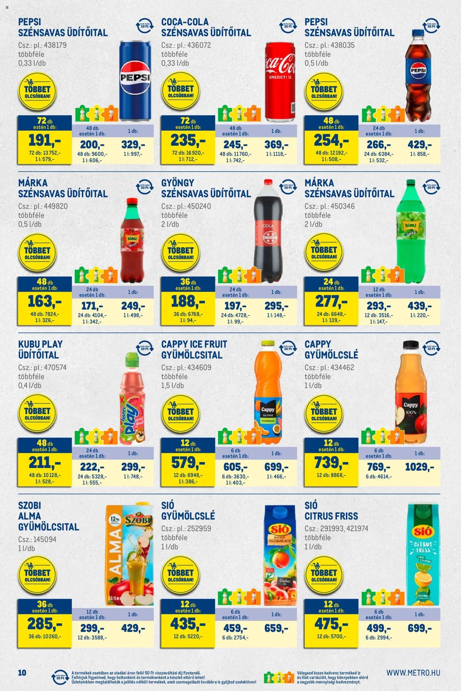 Metro újság 2025.11.02. Nagy Ajánlatok Kiskereskedőknek (2025-11-02 - 2025-11-30)