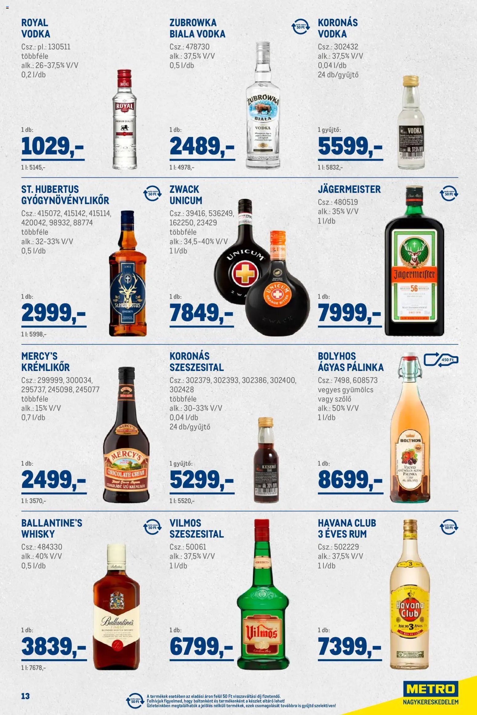 Metro újság 2025.11.02. Nagy Ajánlatok Kiskereskedőknek (2025-11-02 - 2025-11-30)